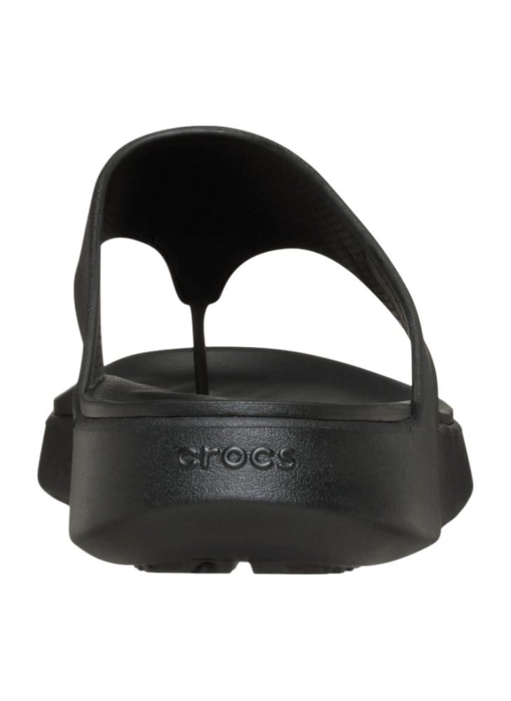 Crocs Zehensandale Getaway Triangle Flip schwarz - Damen Badeschuh günstig online kaufen