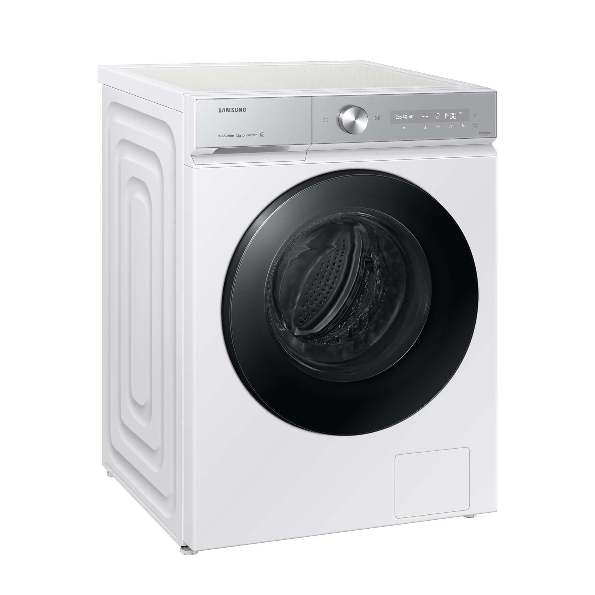 Samsung Waschmaschine WW8400D WW11DB8B95GH, 11 kg, 1400 U/min, Quick Drive™ Option – Volle Waschleistung. Halbe Zeit