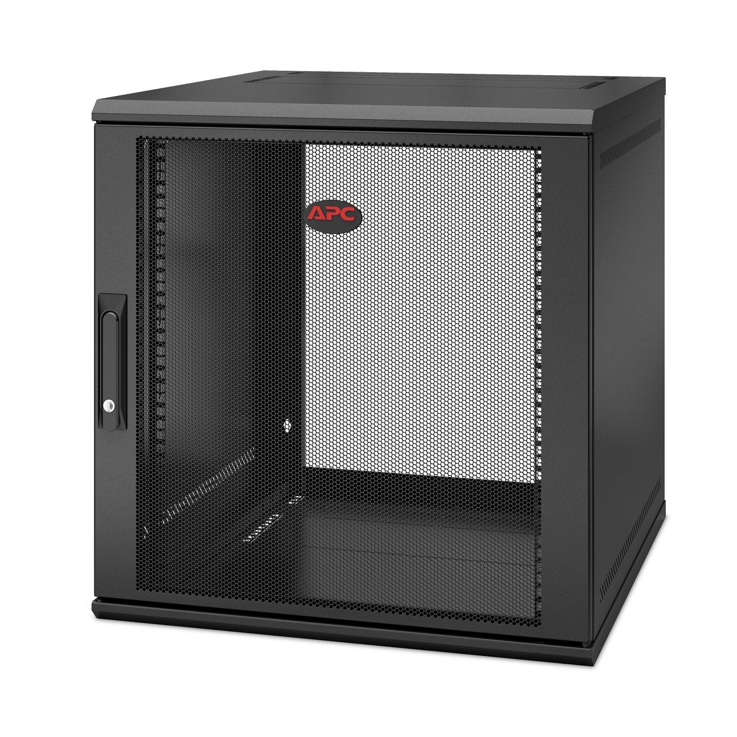 APC Netzwerkschrank NetShelter WX AR112SH6 - Gehäuse - geeignet für Wandmontage - Schwarz