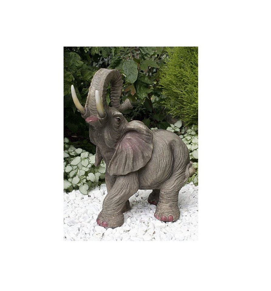 Fachhandel Plus Gartenfigur Glückselefant JAMBO Garten afrikanische  Dekofigur, (1 St), tolle Geschenkidee