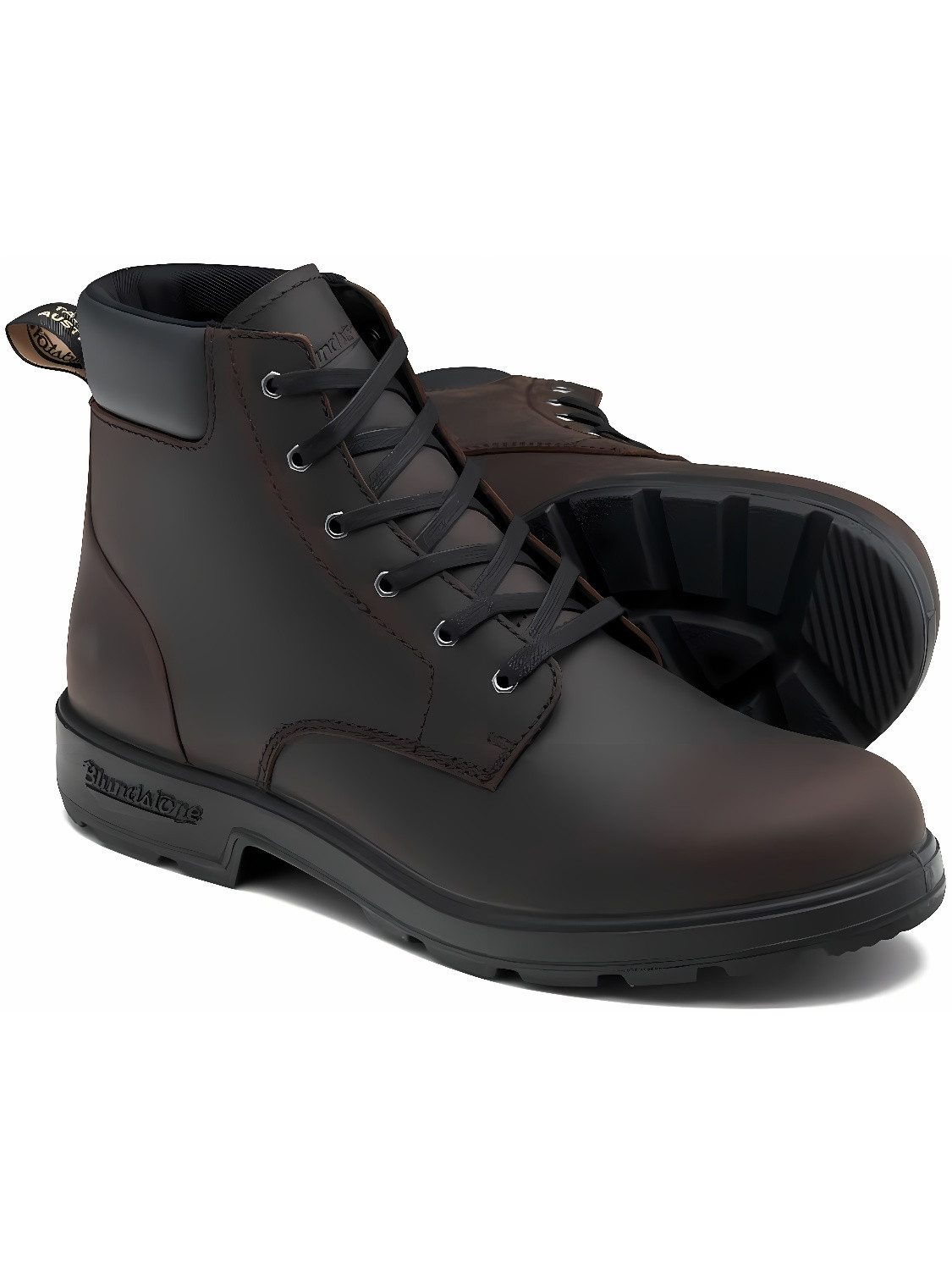 #2428 Brown Leather (Originals Lace-Up) Stiefel