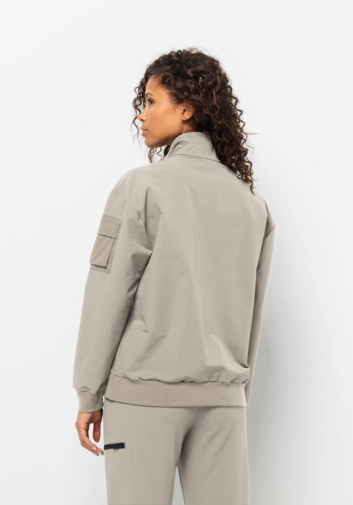 Jack Wolfskin Stehkragenpullover WANDERMOOD HALFZIP W günstig online kaufen