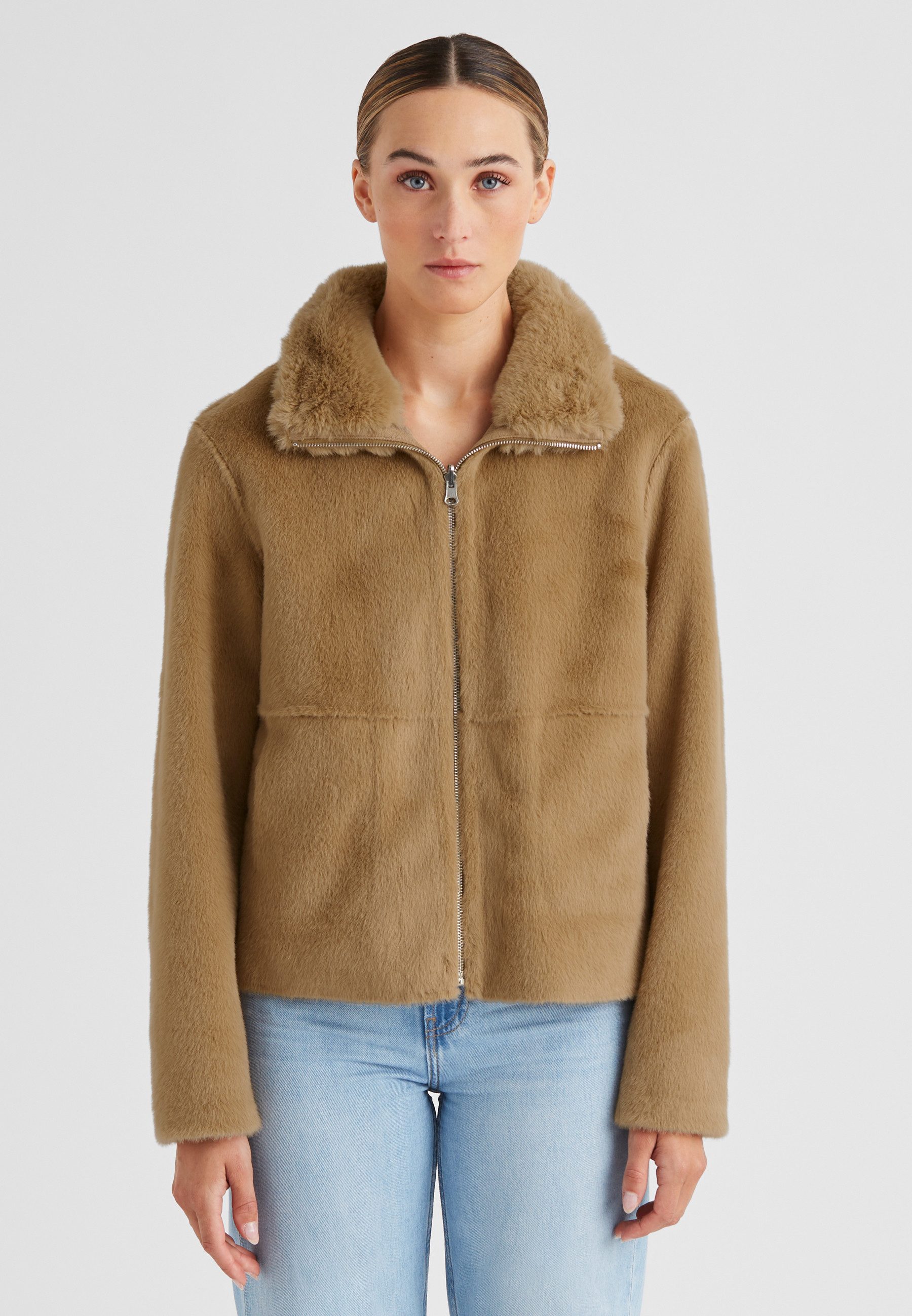 Milestone Wendejacke MSMinu aus Kunstpelz gebondet mit Velours in Lamfell-O günstig online kaufen