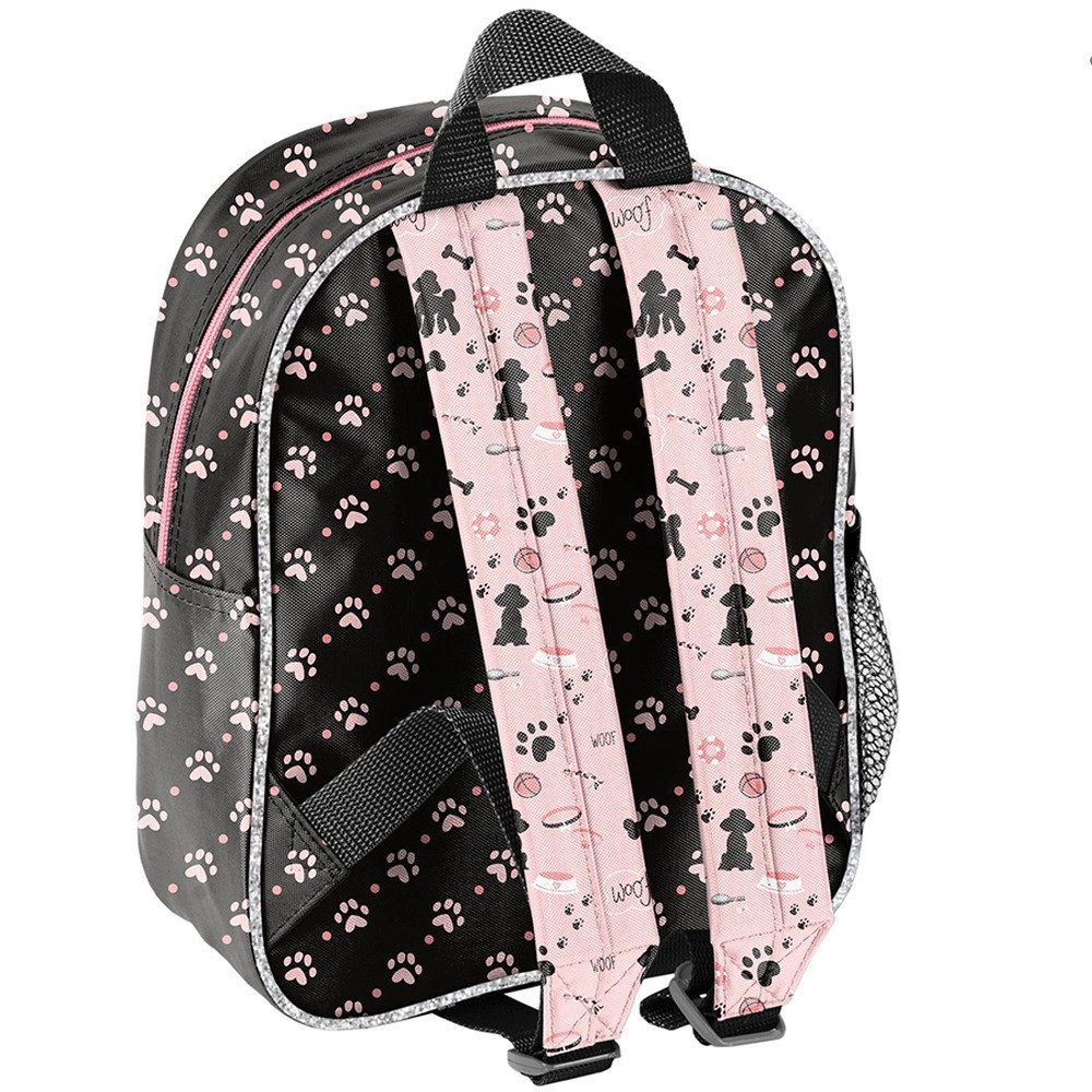 PASO Schulrucksack, Hund – Kinderrucksack – Rosa