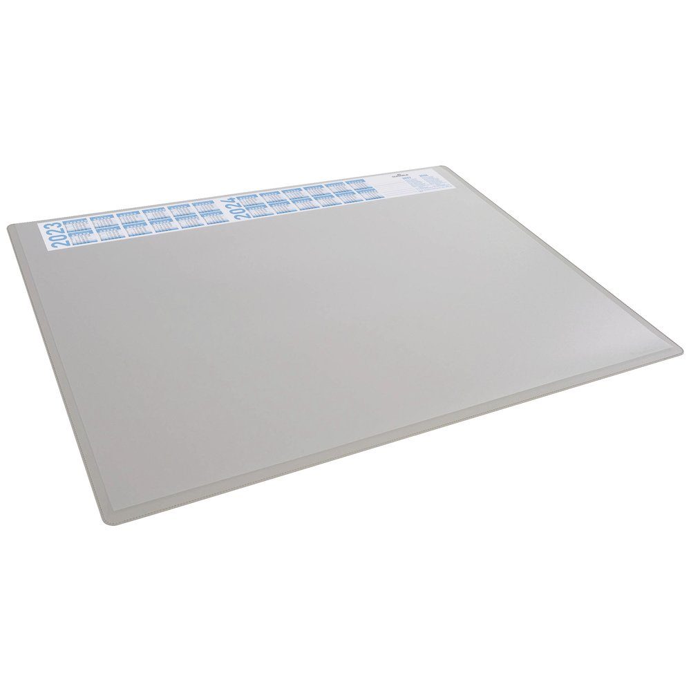 Schreibtischunterlage Durable 722310 Schreibunterlage 4-Jahreskalender Grau, Transparent (B