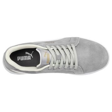 PUMA Safety Iconic Suede Grey Low Sicherheitsschuh