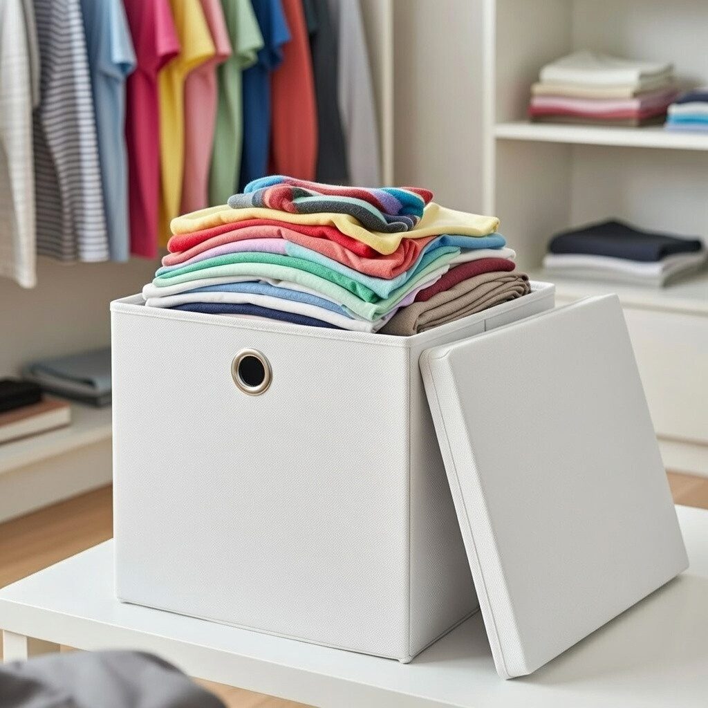 StickandShine Faltbox 2er SET 28 x 28 x 28 cm mit Deckel – perfekt für KALLAX - 19 Farben – Bild 4 von 5
