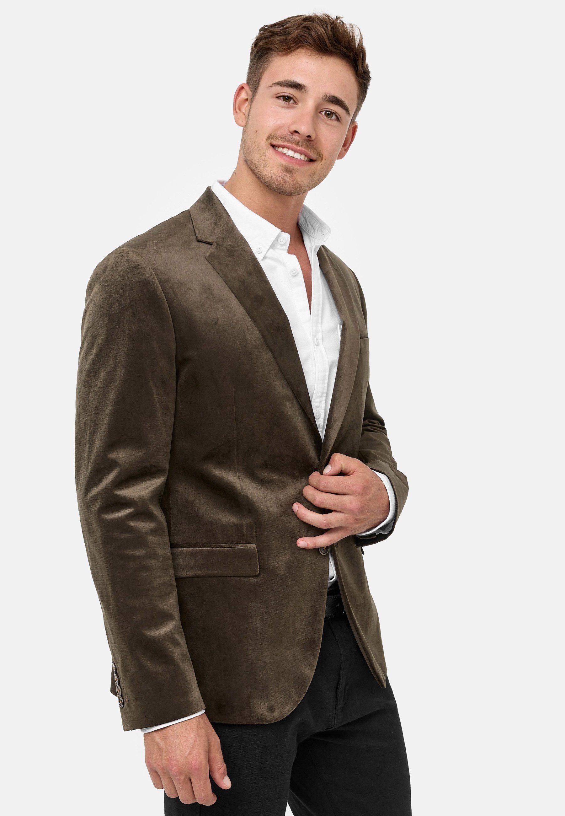 Jeff Anzugsakko Herren George Sakko Herrensakko Jacket aus Samt, mit einem günstig online kaufen