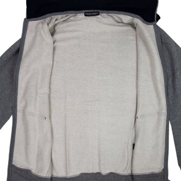 Emporio Armani Kapuzensweatjacke Hooded Zip Sweater Long Sleeve aus weichem French Terry