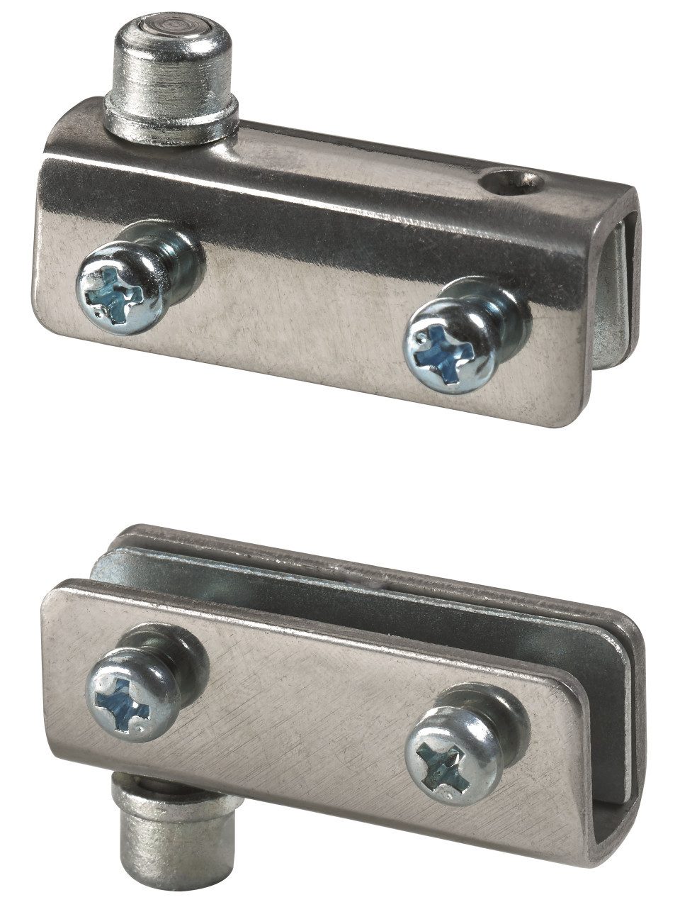 Hettich WC-Deckel-Scharnier Hettich Glastürscharnier Edelstahl, verchromt, 1