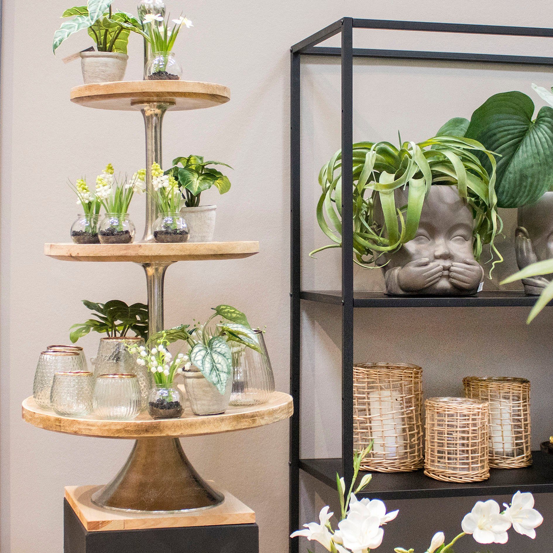 Creativ home Windlicht Kerzenhalter (1 St), günstig online kaufen