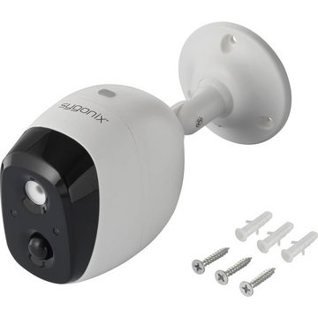 Sygonix Dummy-Innen-/Außenkamera mit LED-Blinkleuchte Überwachungskamera Attrappe (mit blinkender LED)