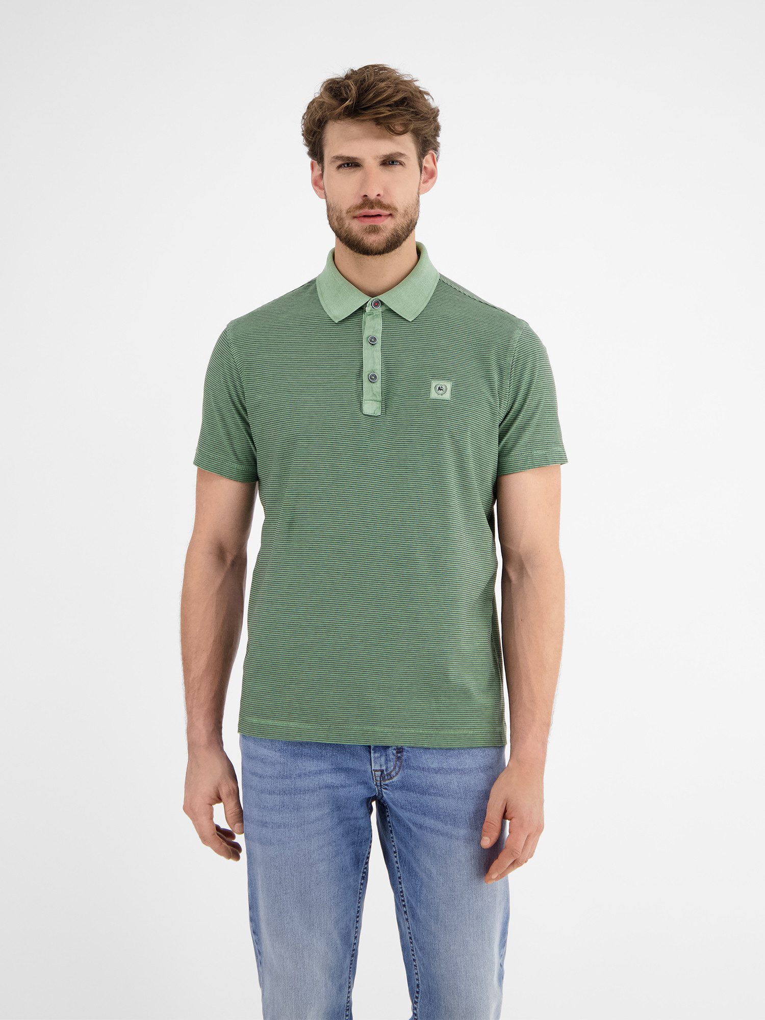 LERROS Poloshirt LERROS Herren Poloshirt, gestreift günstig online kaufen