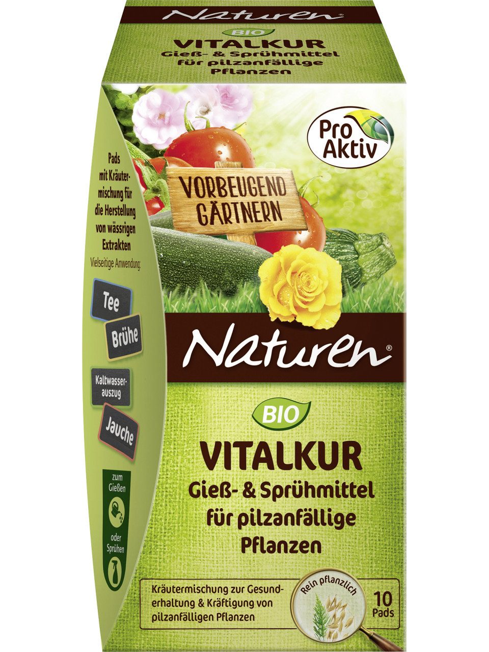 Substral Растительное удобрение Naturen Bio Vitalkur Gießmittel 10 Pads, Bio