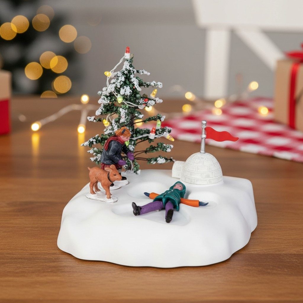 LeMax Weihnachtsdorf Schneeengel / Lemax Angel's Wings 44187