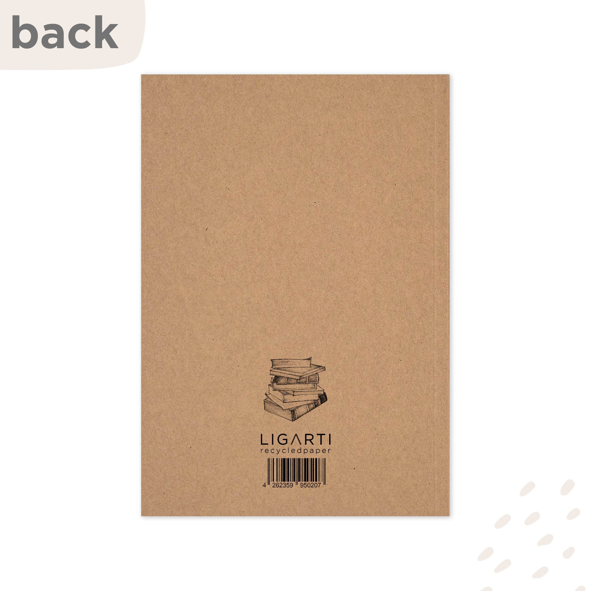 Ligarti Notizbuch Notizbuch - Büchereule