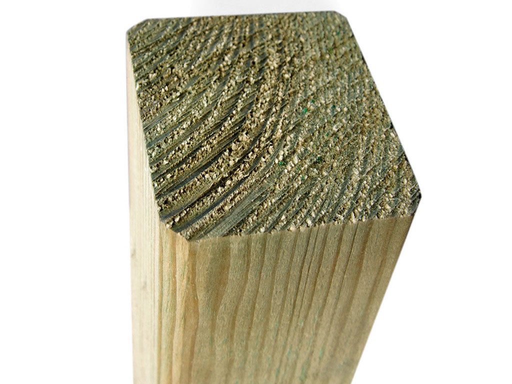 Woodtex Zaunpfosten Pfosten Kiefer KDI gehobelt