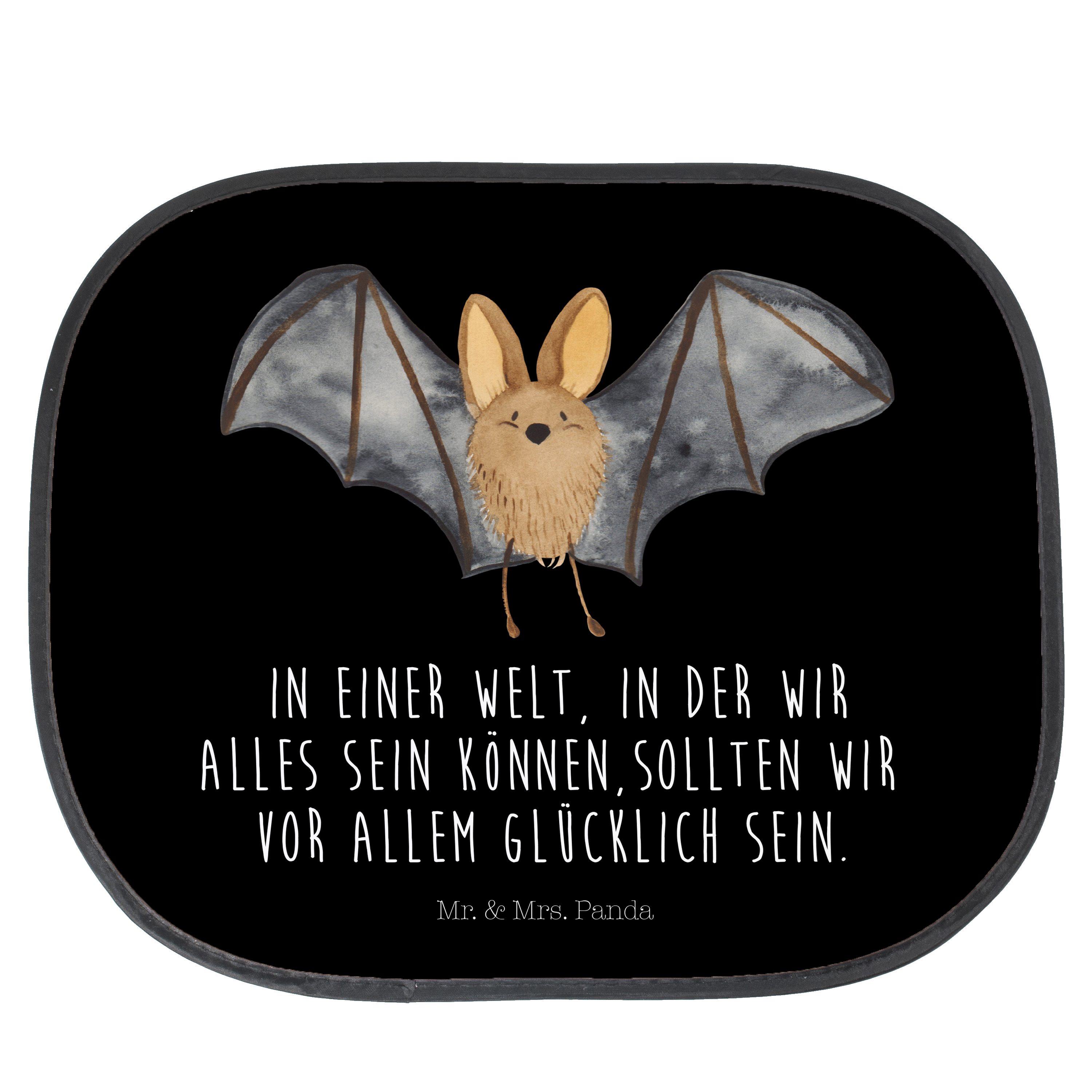 Sonnenschutz Fledermaus Flügel Schwarz Geschenk, Tiere, lustige