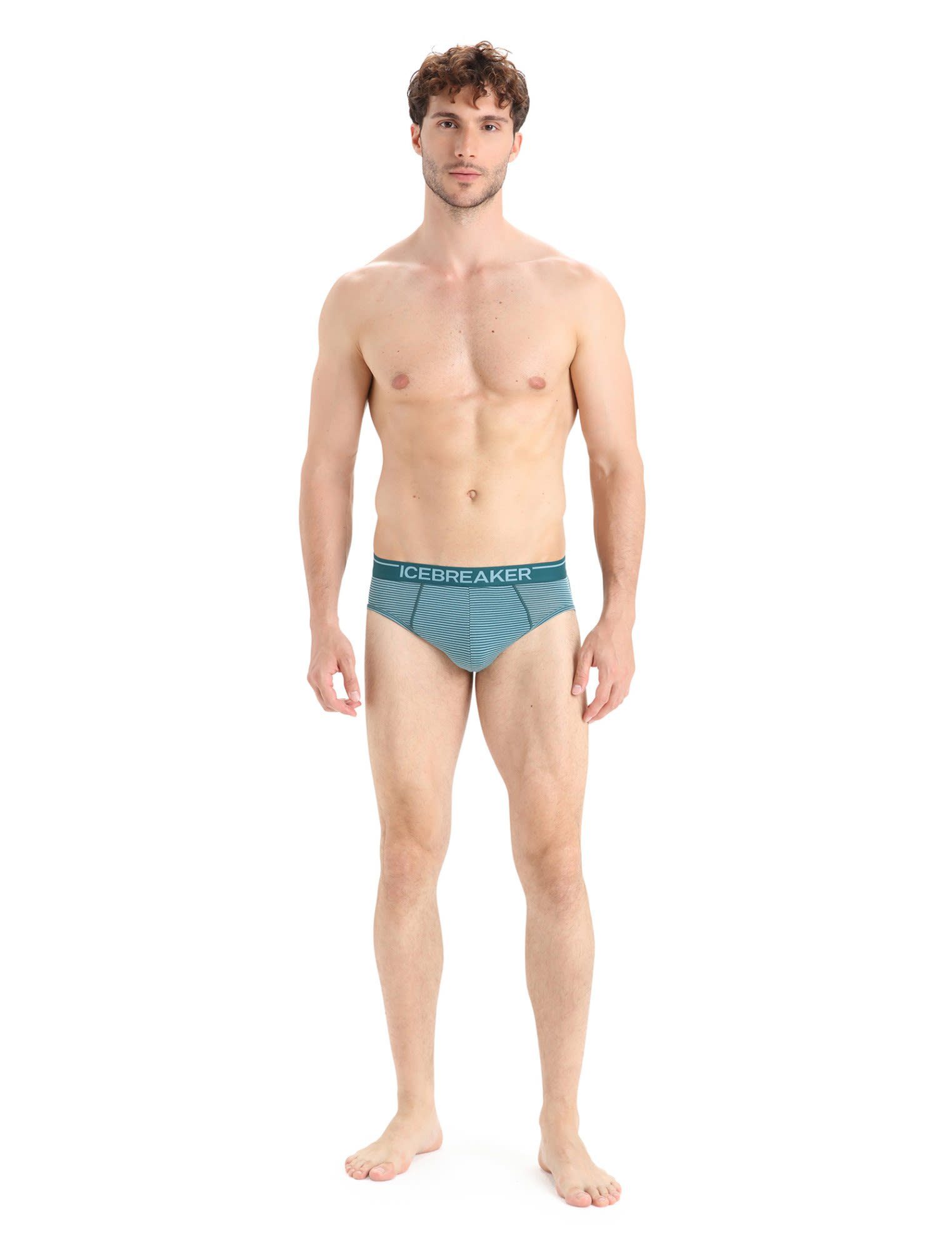 S Herren Unterhose Blue Astral Icebreaker Glory - M Briefs Kurze Icebreaker Anatomica Lange - Green