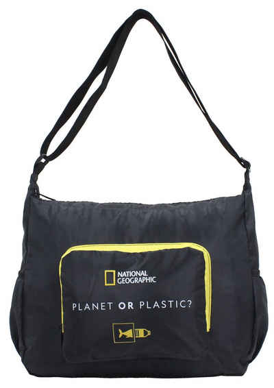 NATIONAL GEOGRAPHIC Schultertasche Foldable, aus recyceltem Polyester