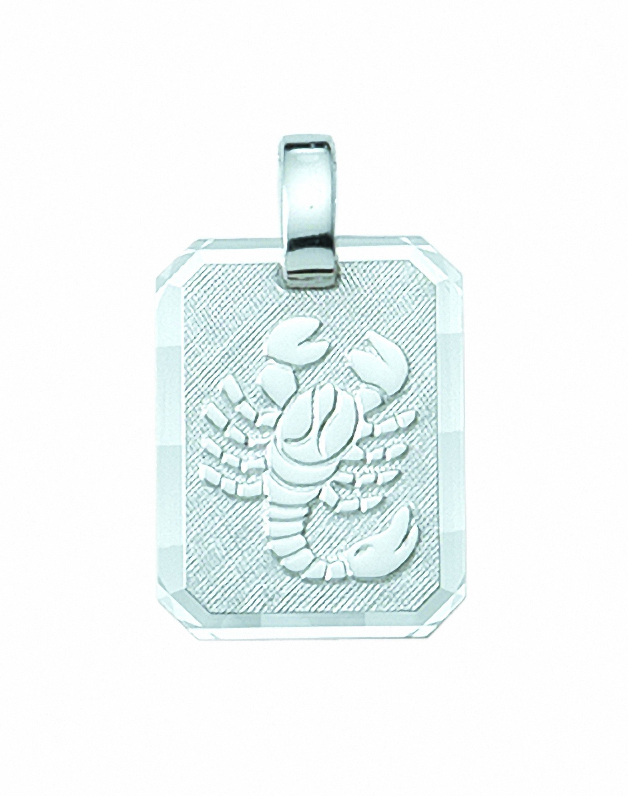 Adelia´s Kette mit Anhänger 925 Silber Sternzeichen Anhänger Skorpion, Schmuckset - Set mit Halskette