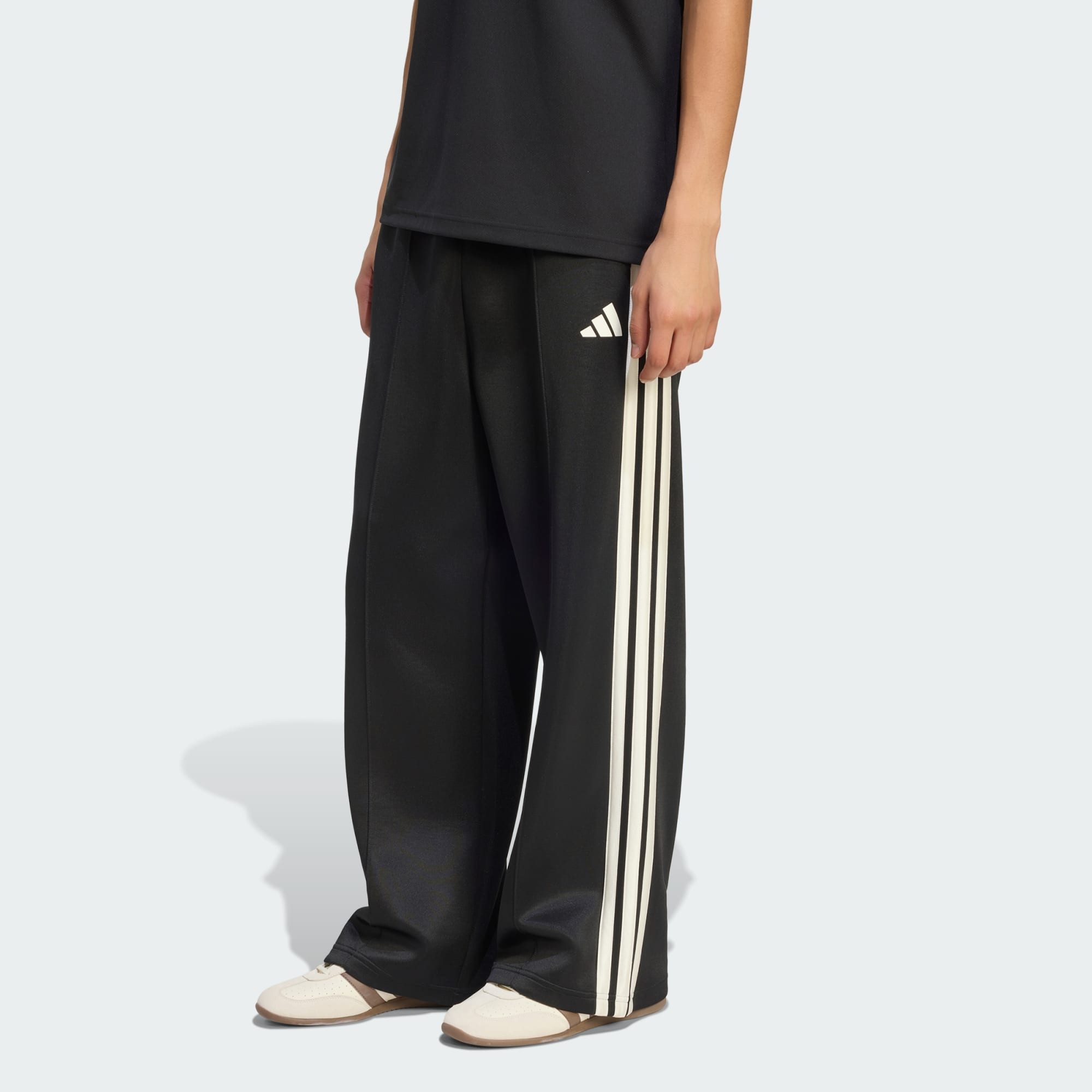 adidas Sportswear Jogginghose STADIUM LOOSE HOSE, OFFENER SAUM (1-tlg)