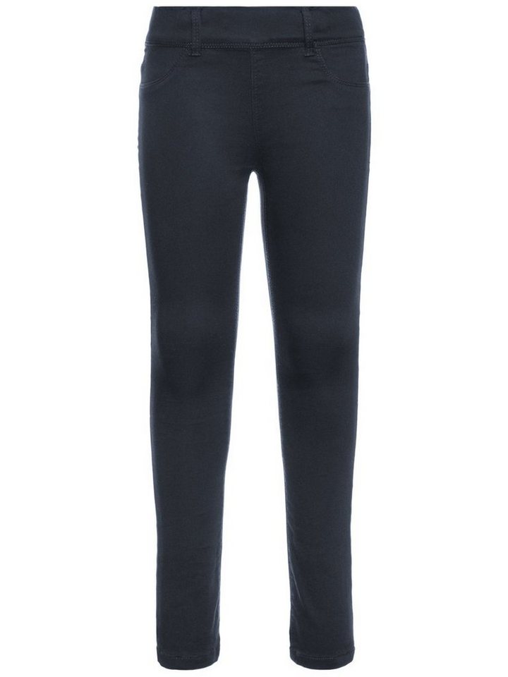 Name It Leggings Name It Mädchen Twill-Leggins Stretch in blau (1-tlg)