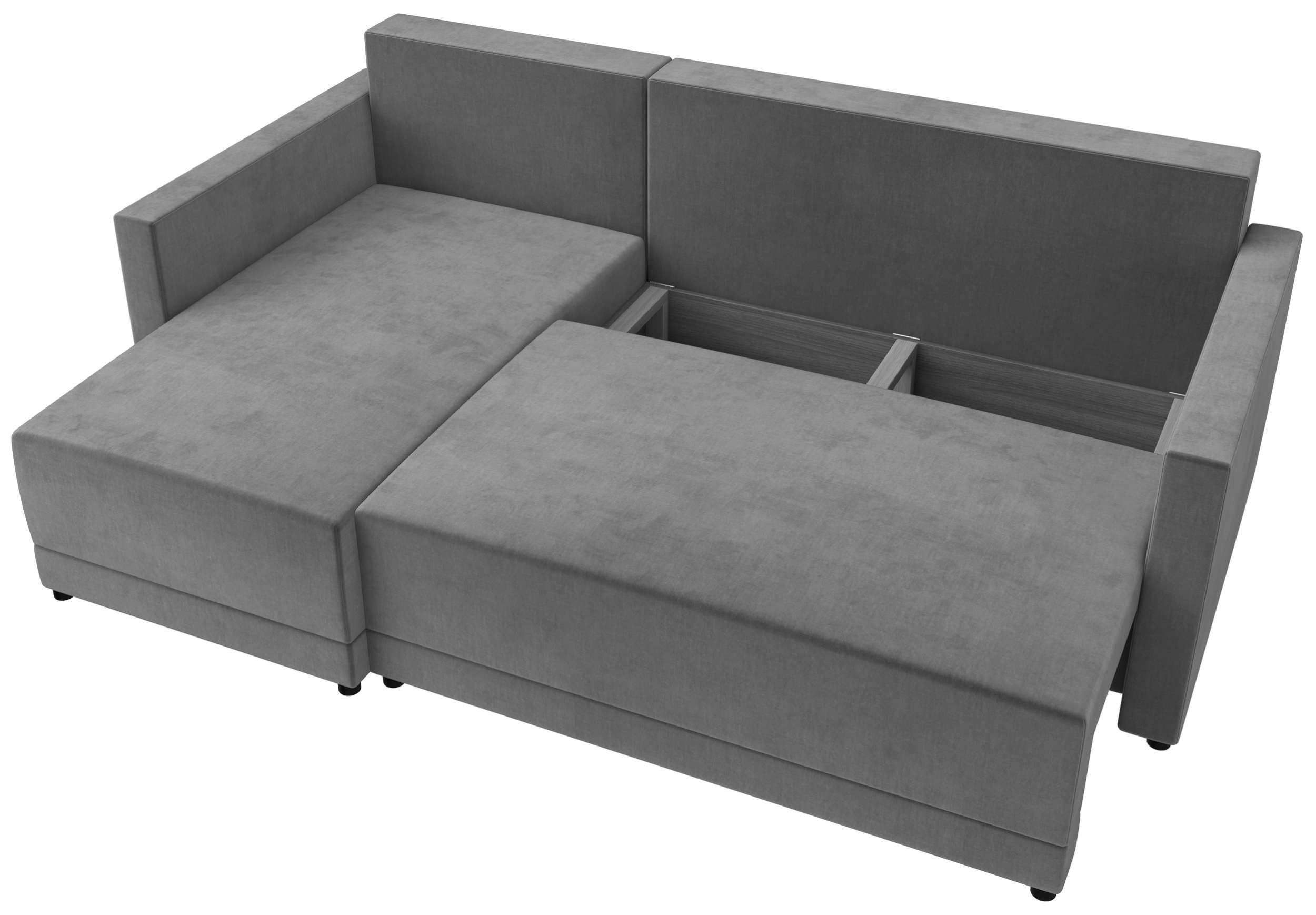 mit Ecksofa, Ecksofa mane Bettfunktion, rechts Tanita Eckcouch, Stylefy oder links Stylefy Bettkasten, L-Form, bestellbar