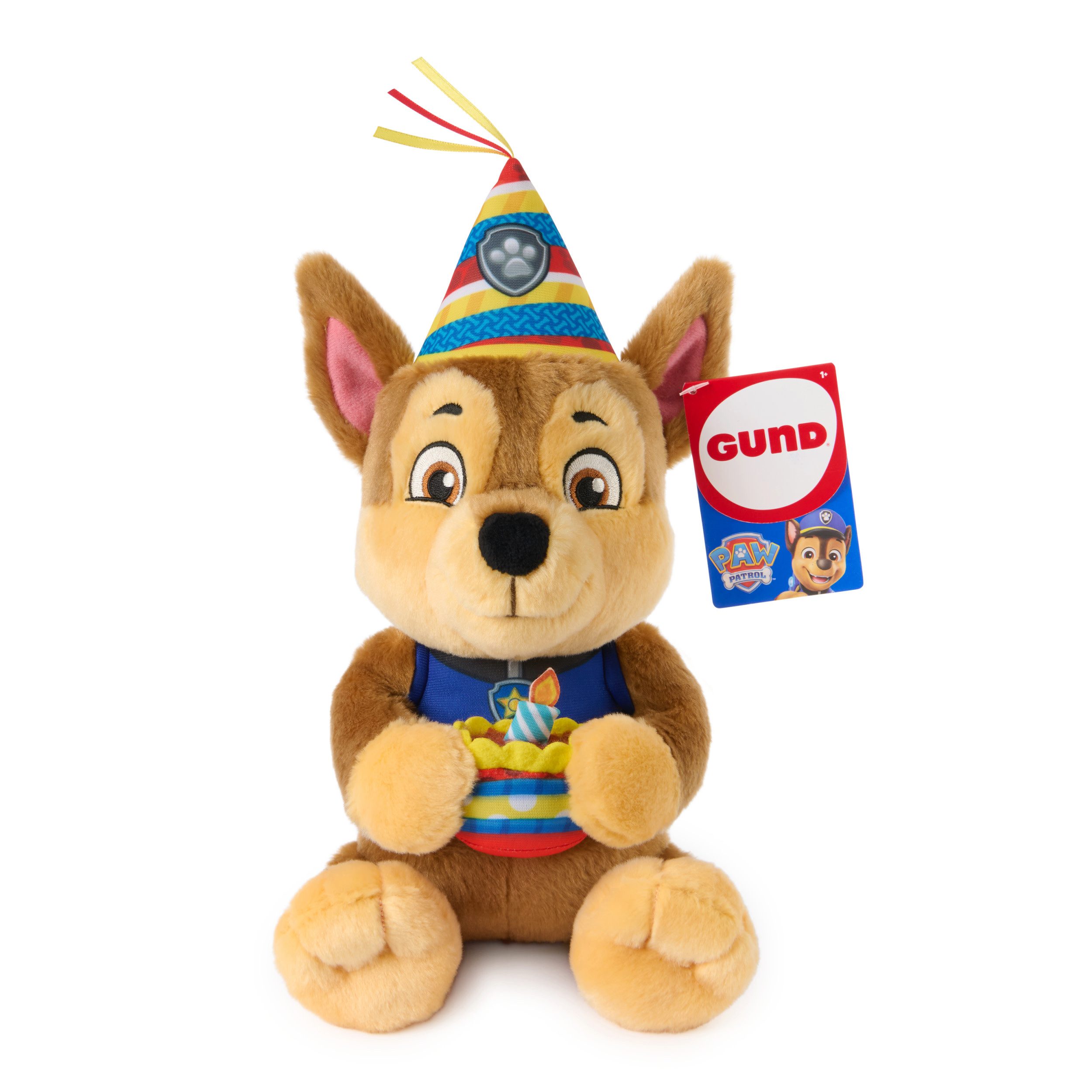 Spin Master Plüschfigur PAW Patrol – Chase Geburtstagsplüsch