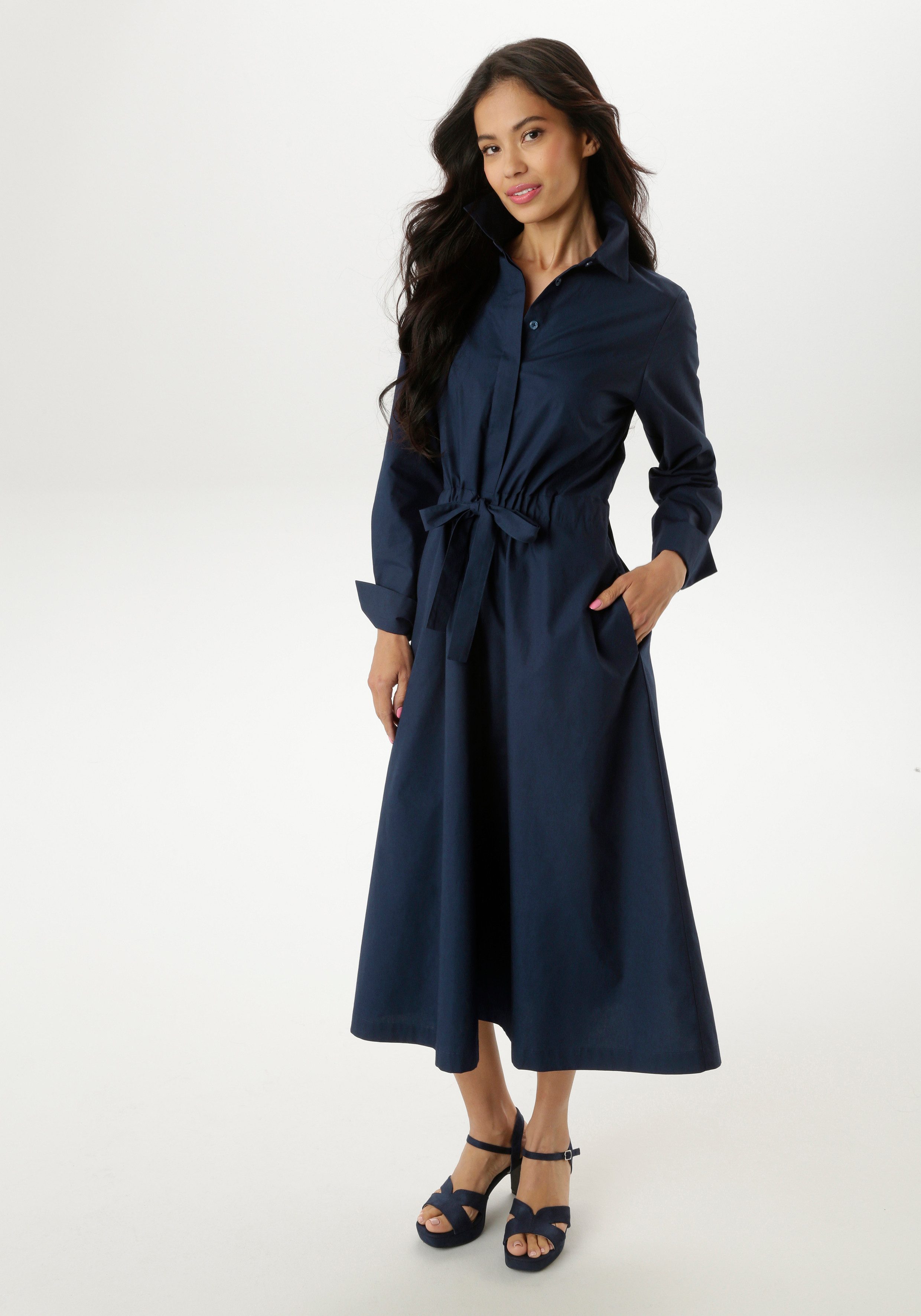 Aniston SELECTED Blusenkleid im angesagten, klassischen günstig online kaufen