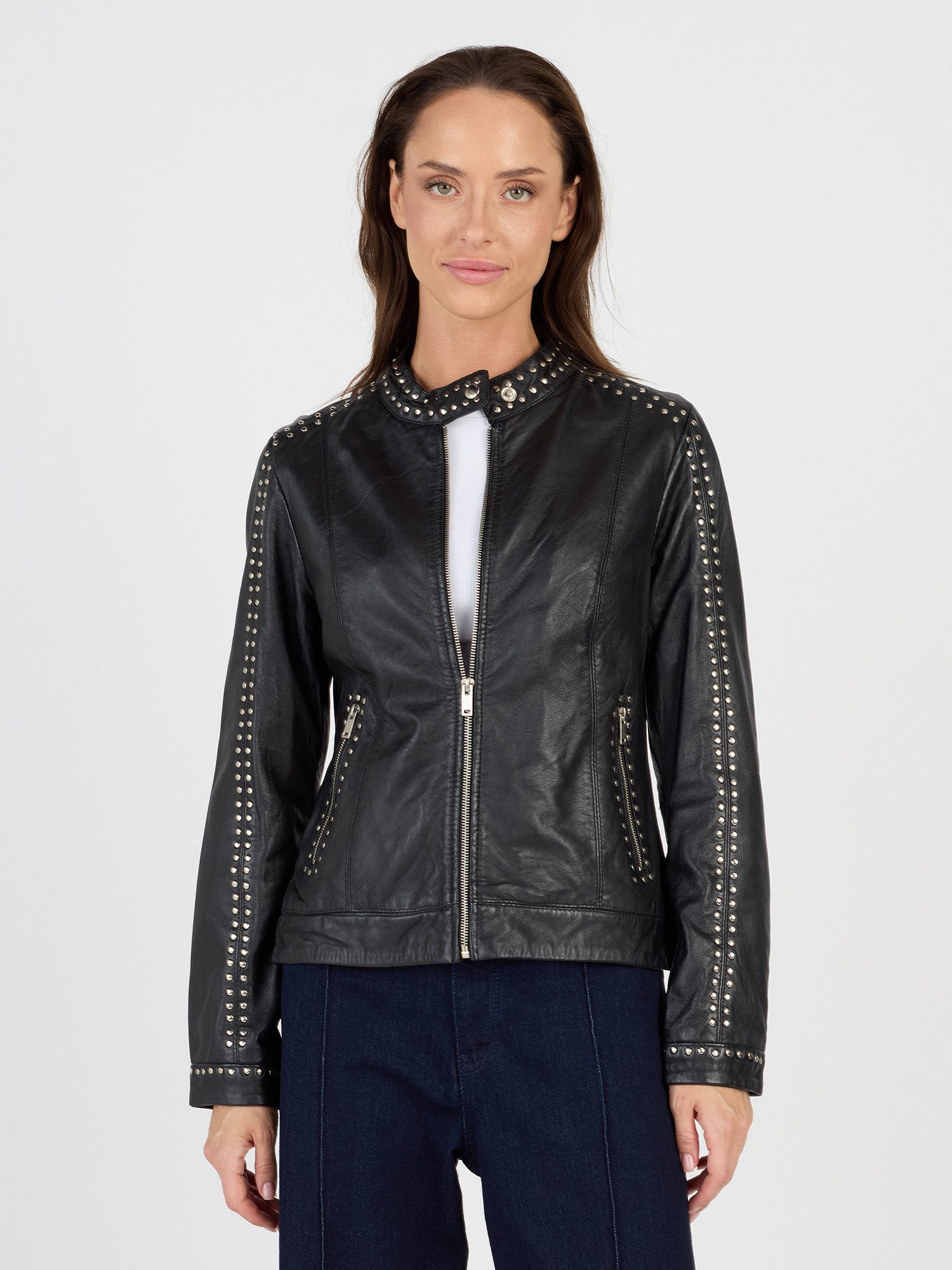 Lederjacke 870041