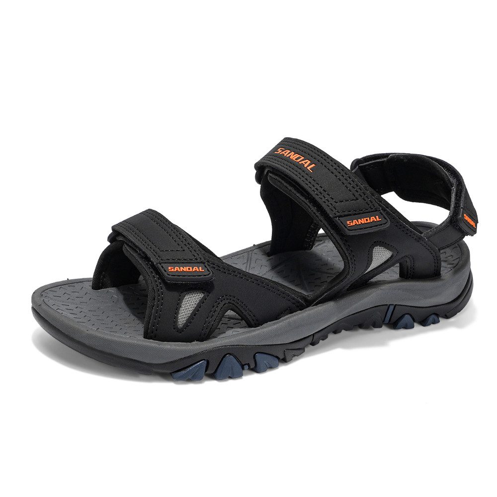 HUSK'SWARE Outdoorsandale (Leicht und rutschfest weich, Flexibel und abriebfest) Klettverschluss-Design für einfaches An- und Ausziehen