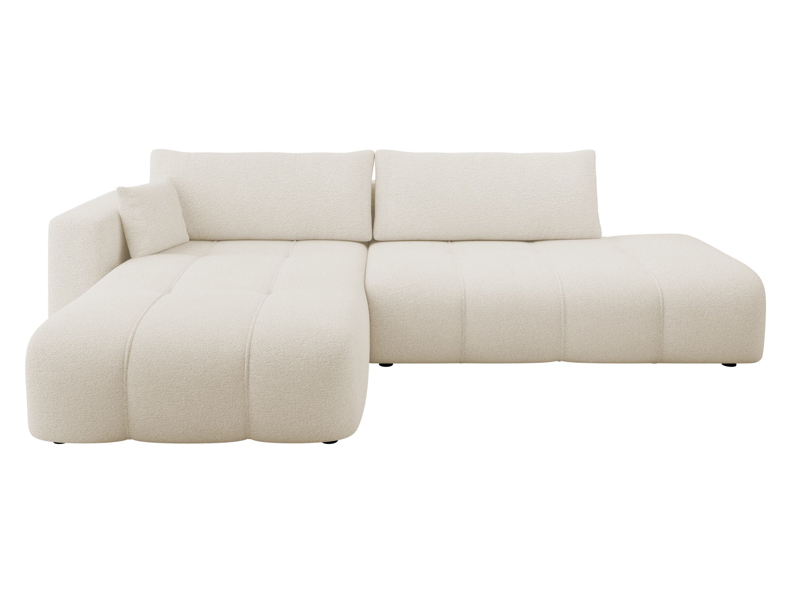 MIRJAN24 Ecksofa Fetrinu O, mit Schlaffunktion und Bettkasten, 262x145x82 c günstig online kaufen
