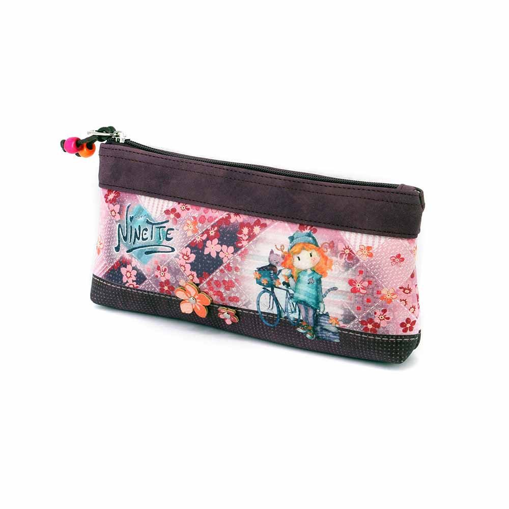 Karactermania Kosmetiktasche Forever Ninette Set von Zwei Kosmetiktaschen Waschtasche Kulturbeutel (2 Kulturbeutel)