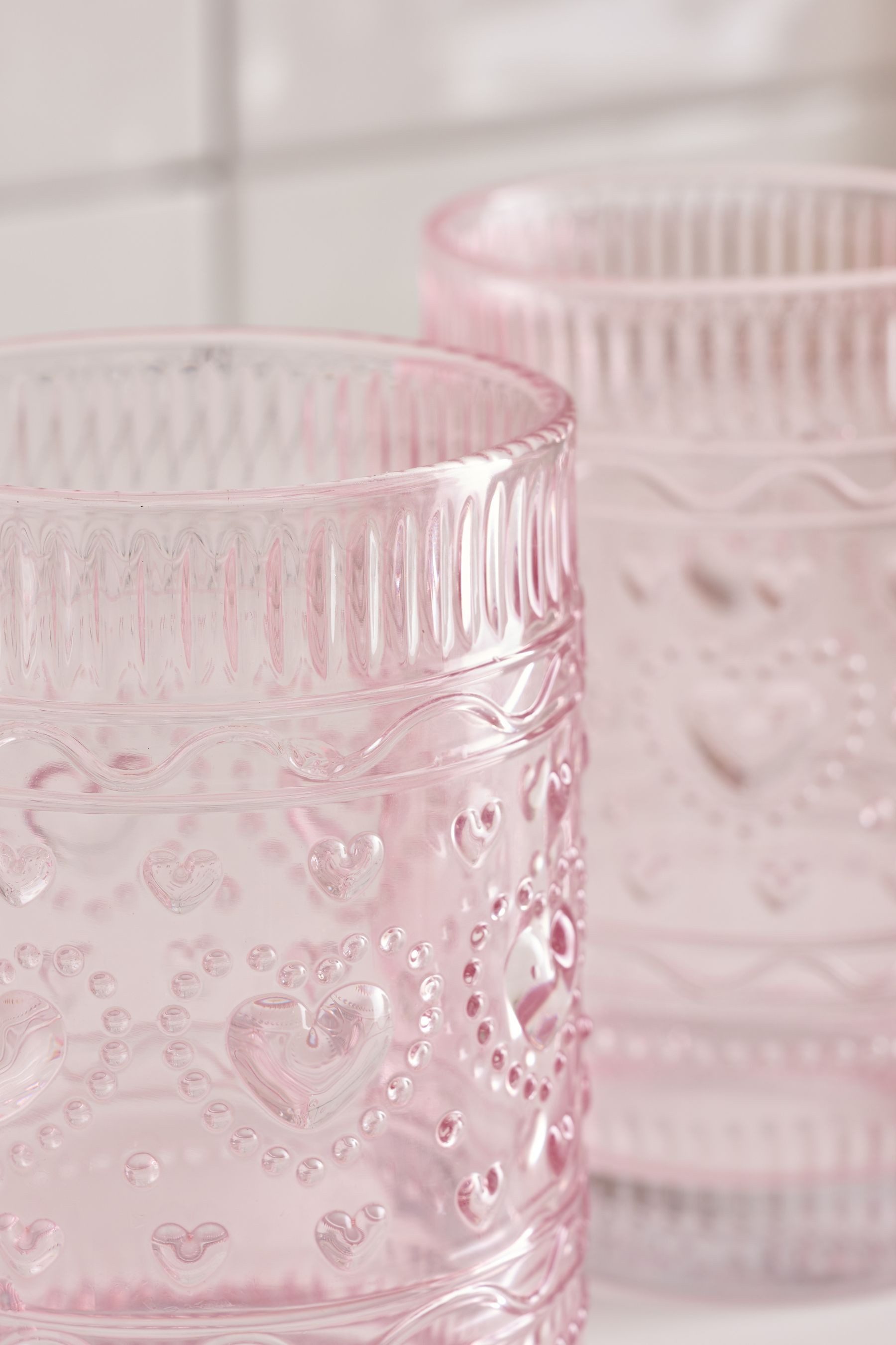 Next Tumbler-Glas 2er-Pack Whiskeygläser Herz, 2-tlg., Glas