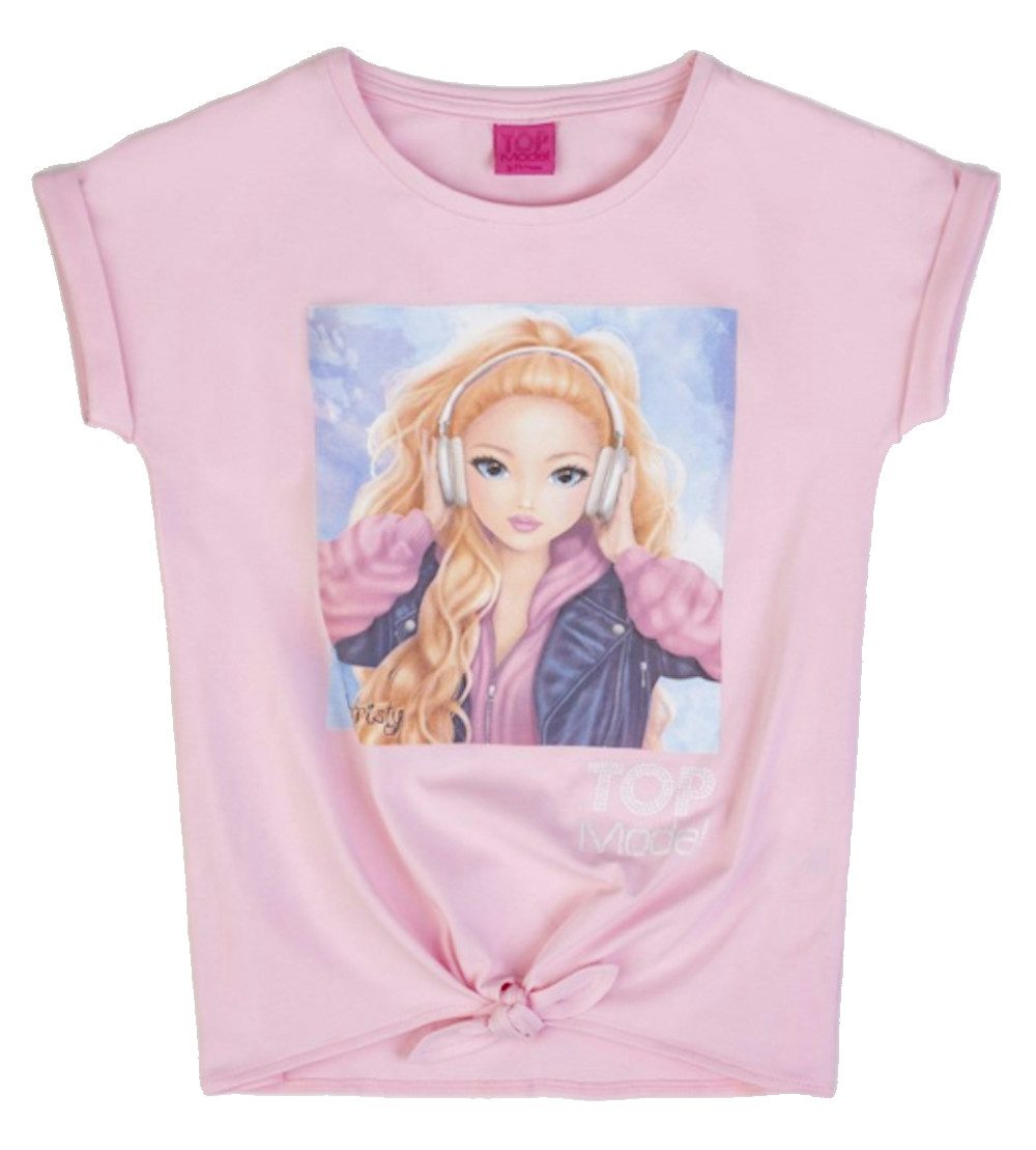 TOPModel T-Shirt TOPModel Christy Top Knoten T-Shirt ballerina rose (1-tlg)