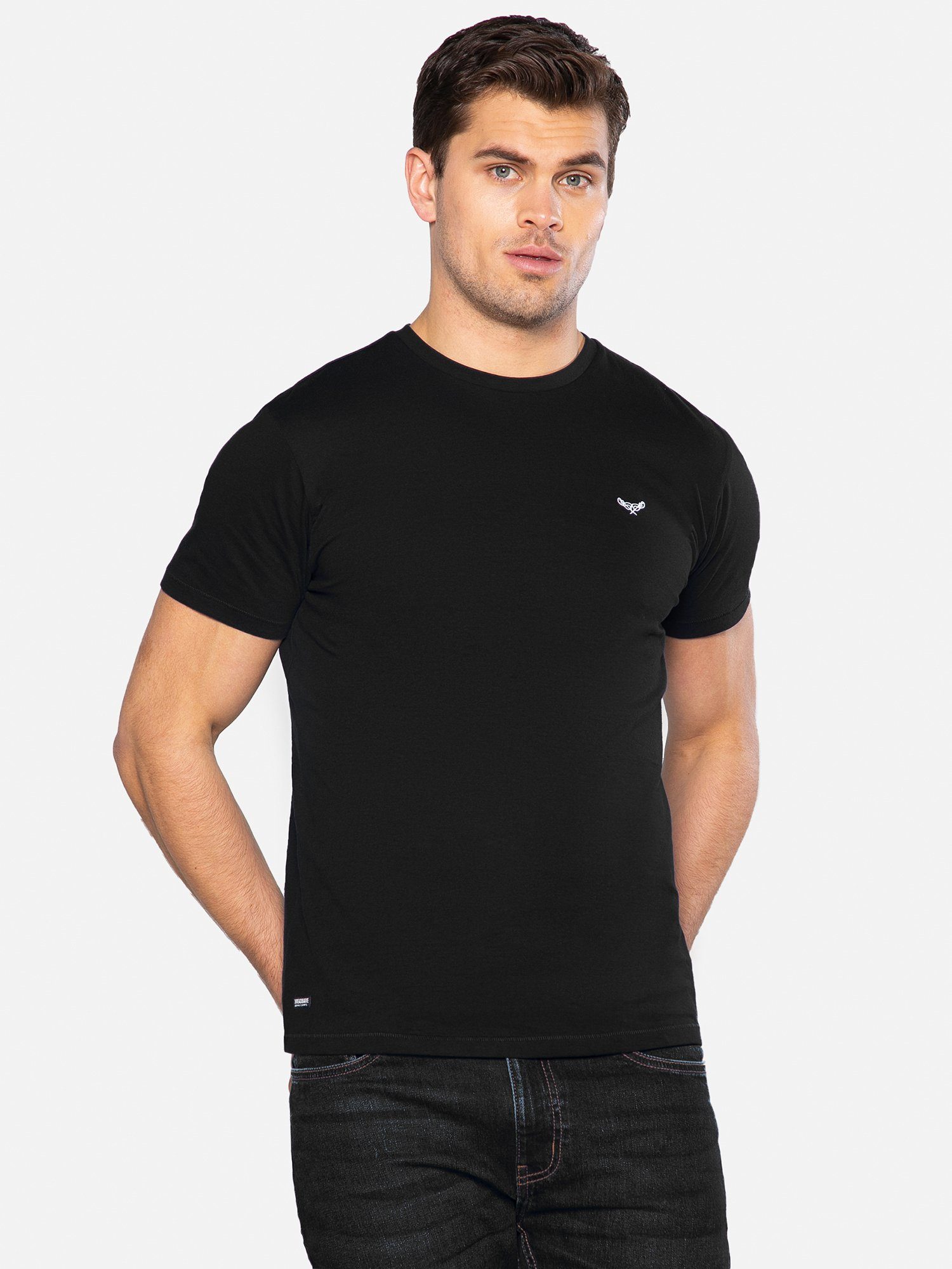 (2-tlg) Clarence Threadbare T-Shirt