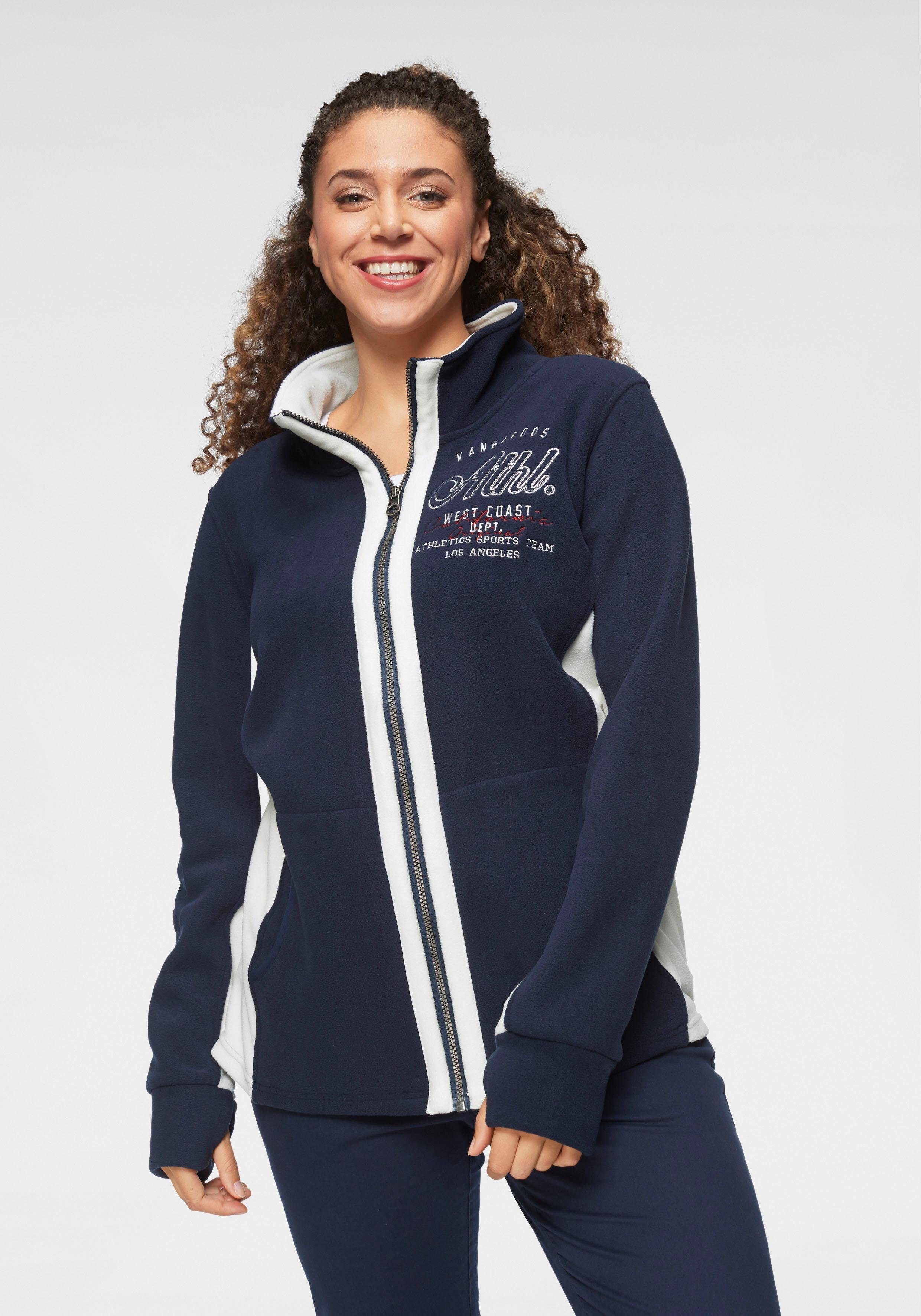 KangaROOS Fleecejacke für kalte Tage, schnelltrocknend, günstig online kaufen