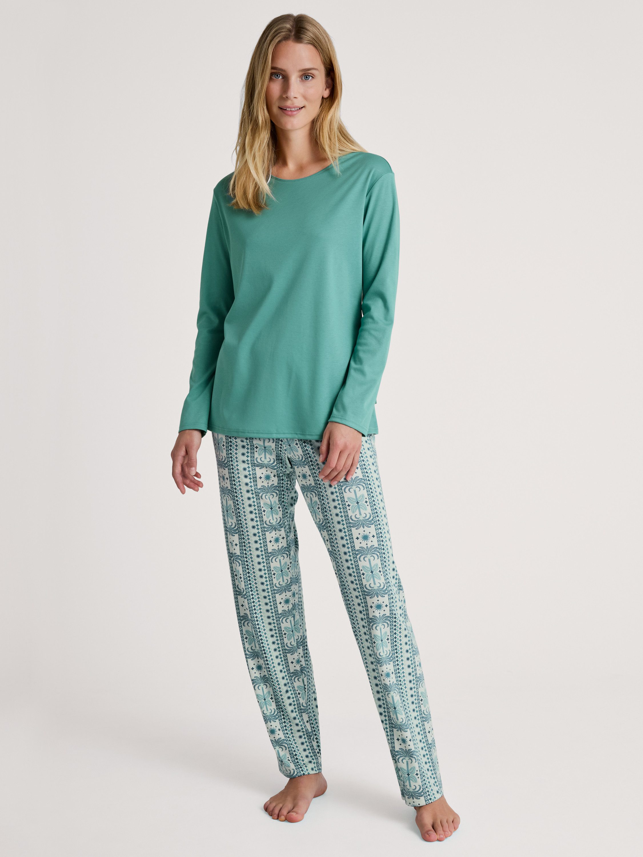CALIDA Pyjama Palm Dreams Damen (2 günstig online kaufen