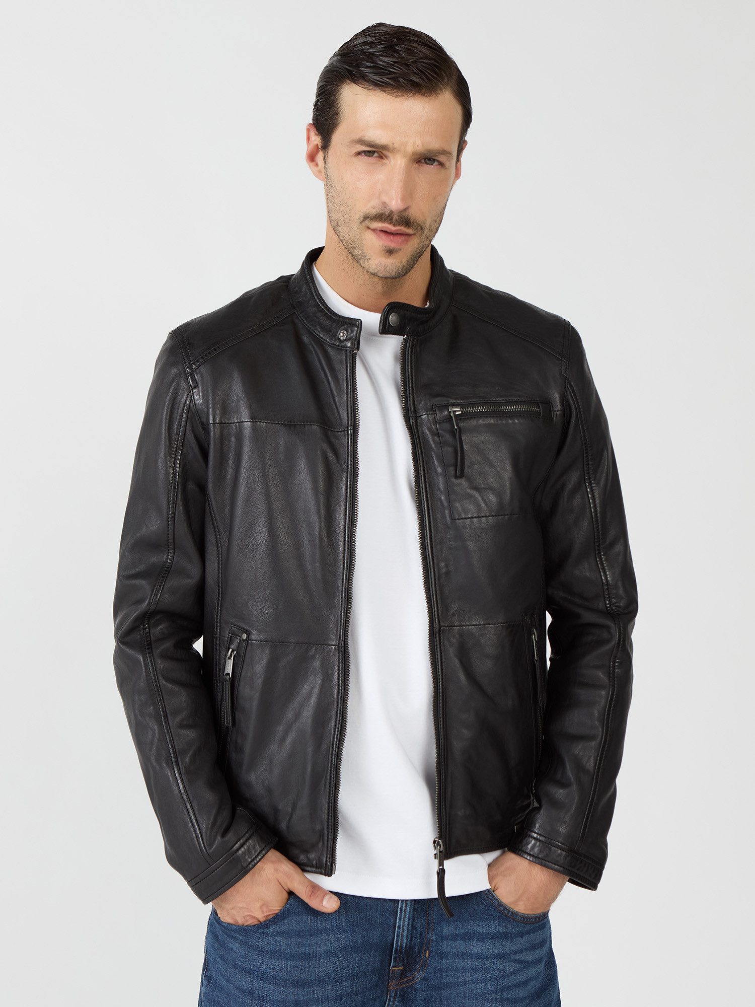 MUSTANG Lederjacke 31020238 günstig online kaufen