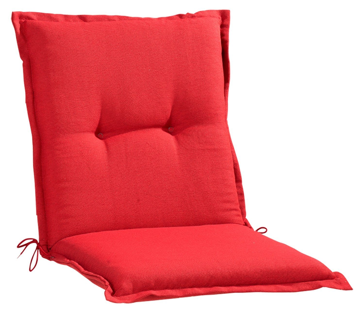 Polsterauflage REDSUN, 50 x 100 cm, Rot, Gartenstuhlauflage