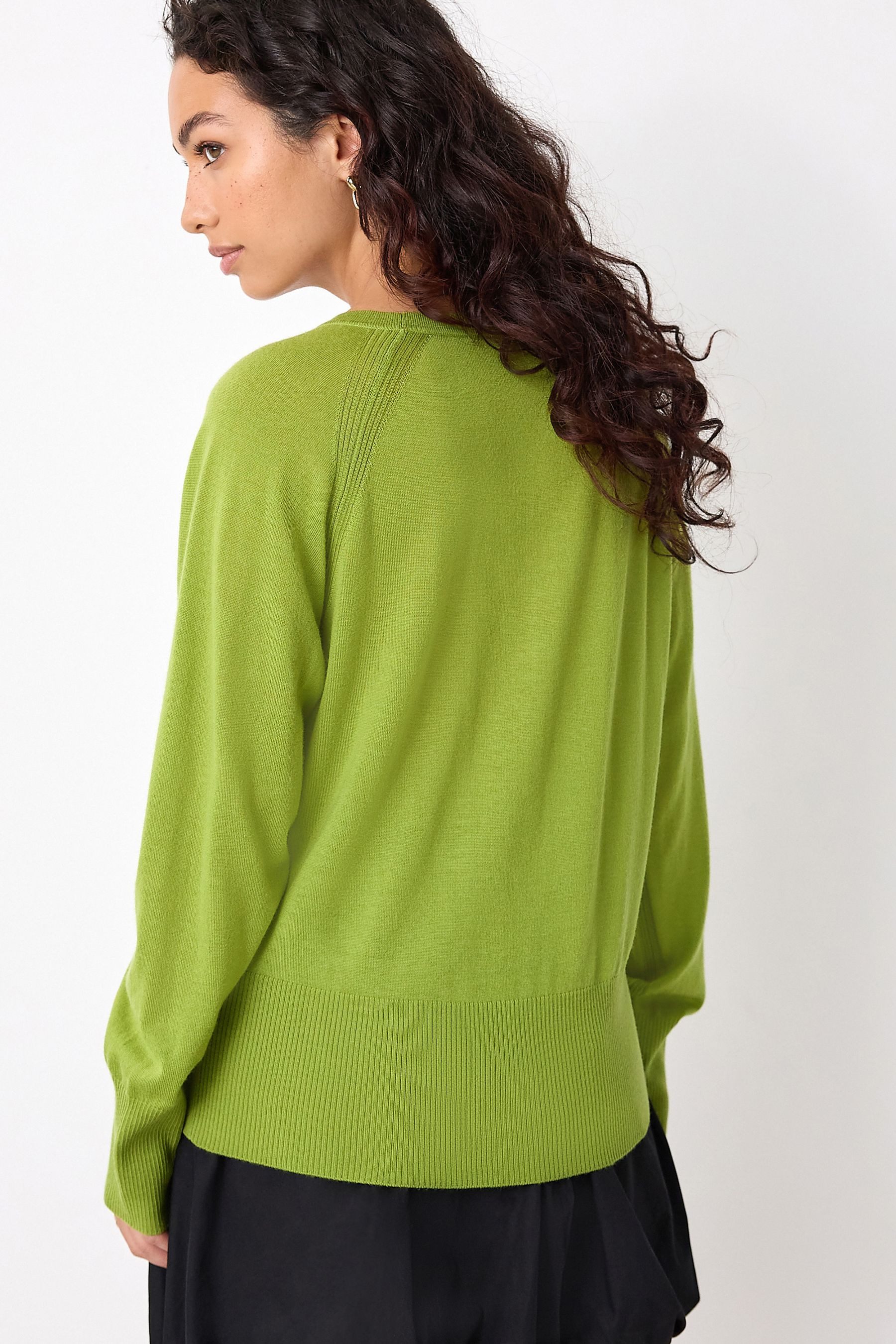 Next Strickjacke N. Premium Strickjacke aus Merinowolle (1-tlg)