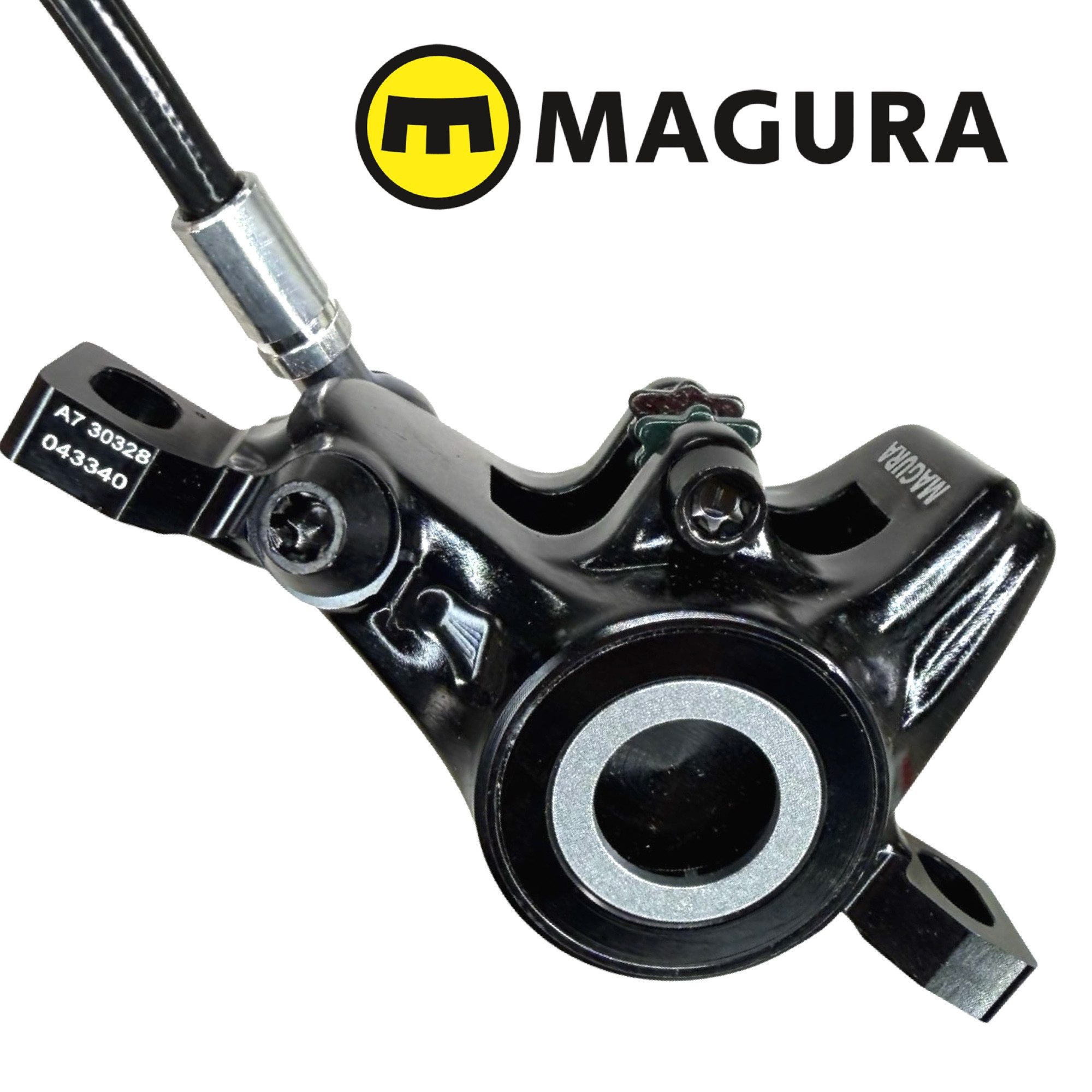 Magura Scheibenbremse Magura MT4 Fahhrad MTB Ebike Tour Hydraulische Schebenbremse Set Vr+Hr