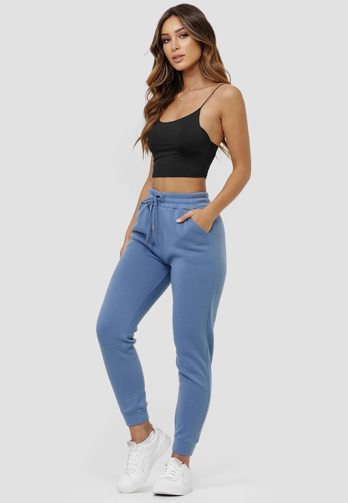 Holala Jogginghose »3777« (normal, 1-tlg., Tunnelzug) Damen Basic  Jogginghose Stretch Sweat Pants Soft Trainingshose Gefüttert online kaufen  | OTTO