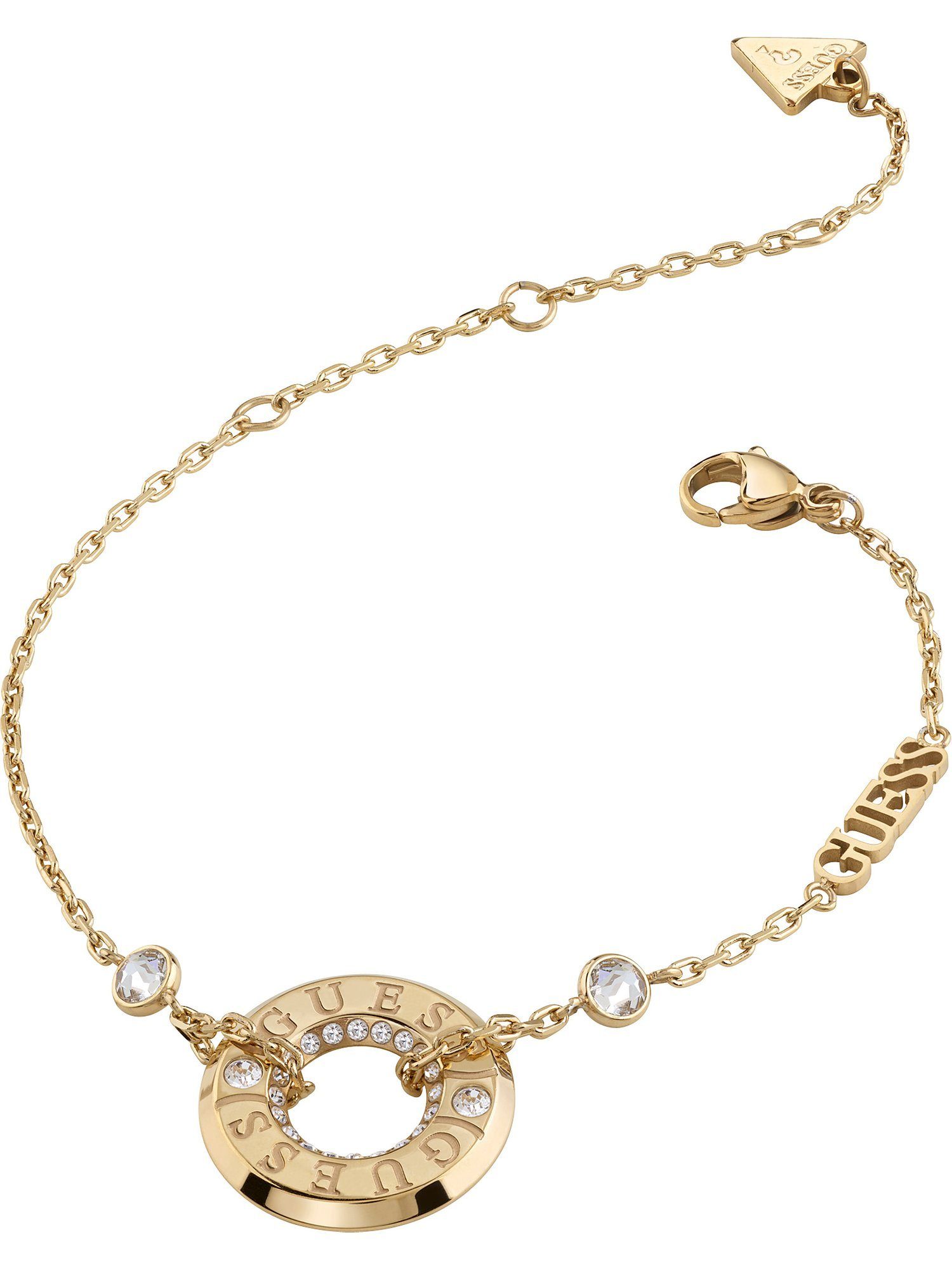 Guess Edelstahlarmband Guess Damen-Armband Edelstahl, Trendig