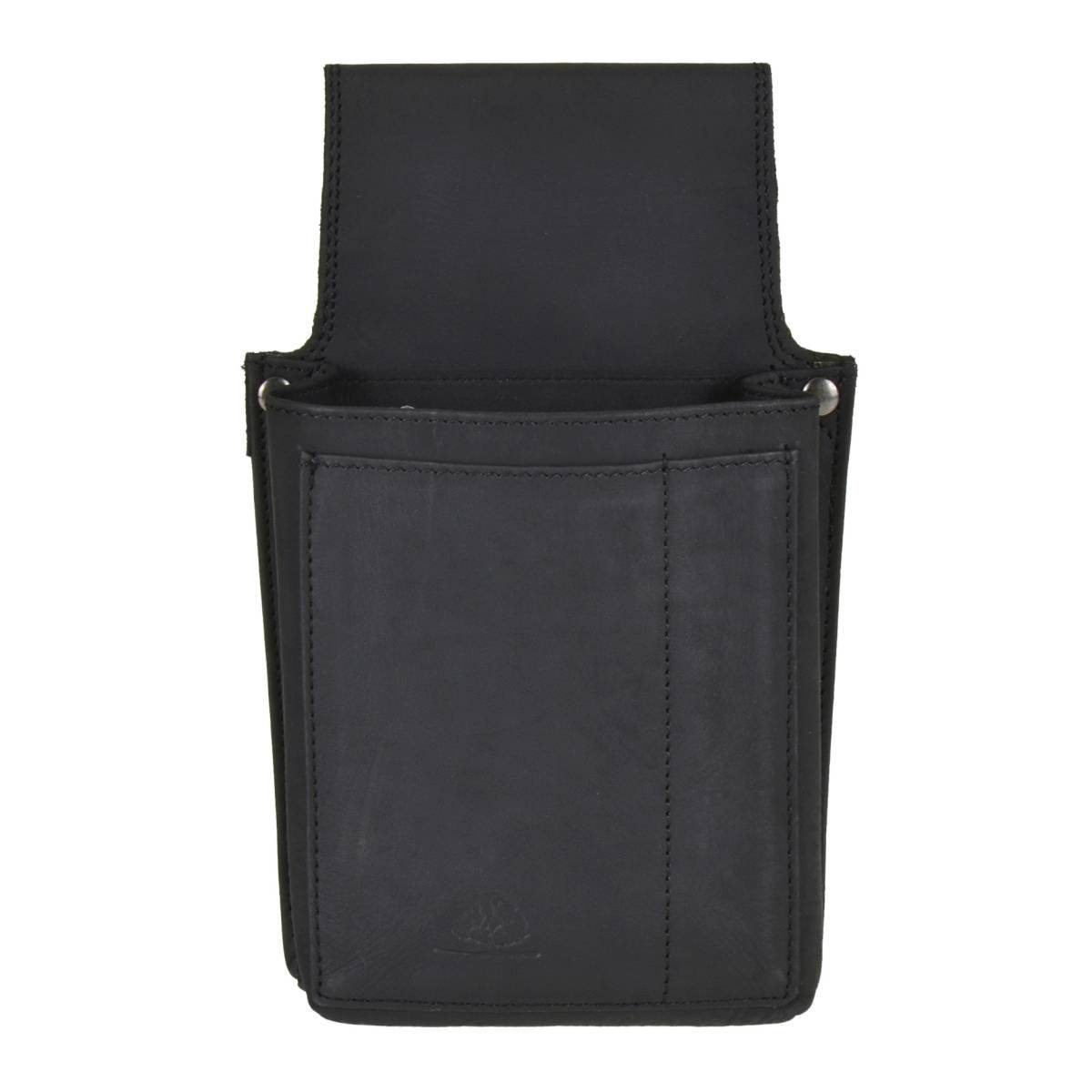 Greenburry Kellnerbörse Vintage Black, Kellnertasche, Holster, Leder