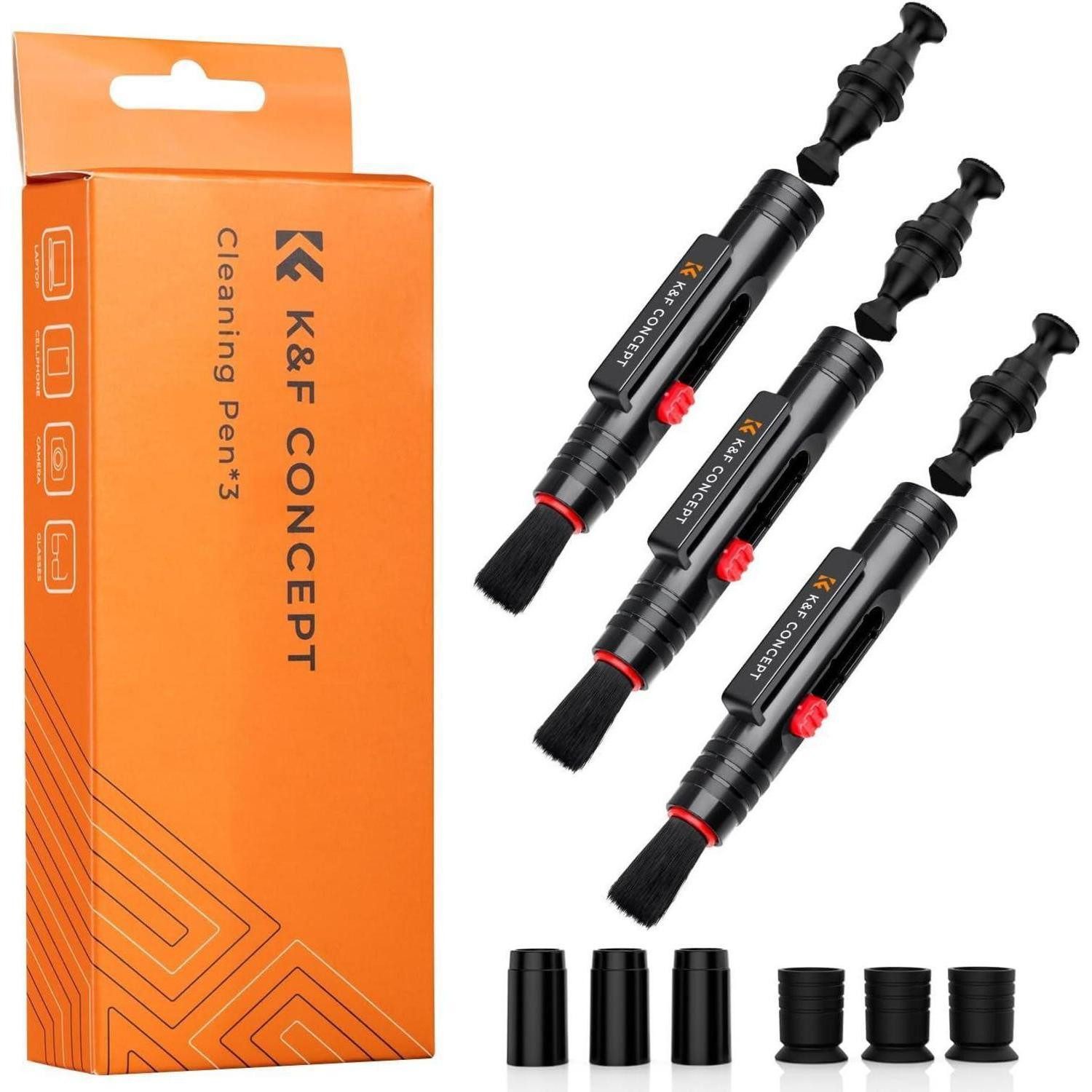 LuxusKollektion Reinigungsstift 3X Objektiv Reinigungsstift Weiche Spezial Reinigung für DSLR Kamera