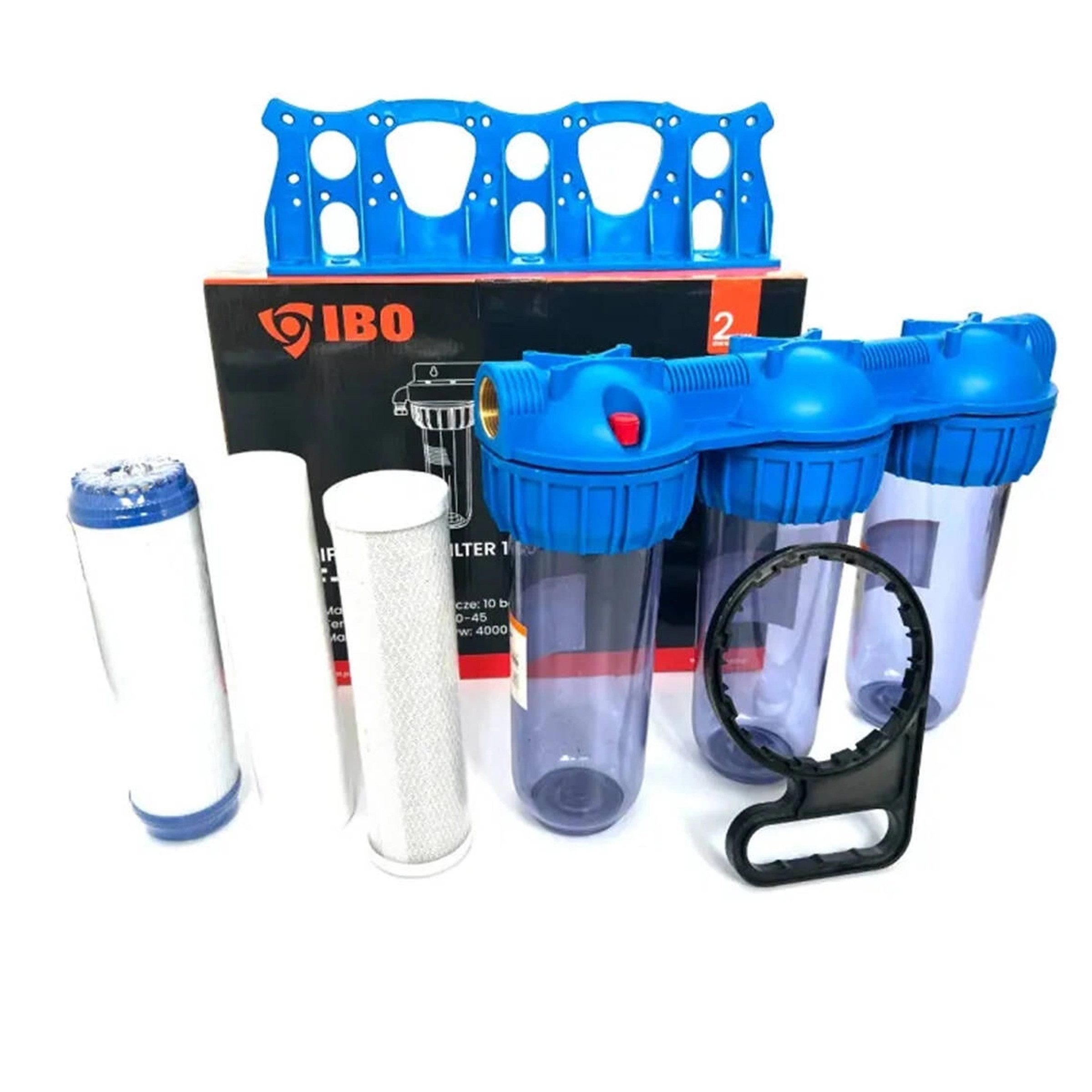 IBO Wasserpumpe IBO Wasserfilter Vorfilter 3-Stufen Wasserfilterpatronen (1-tlg)