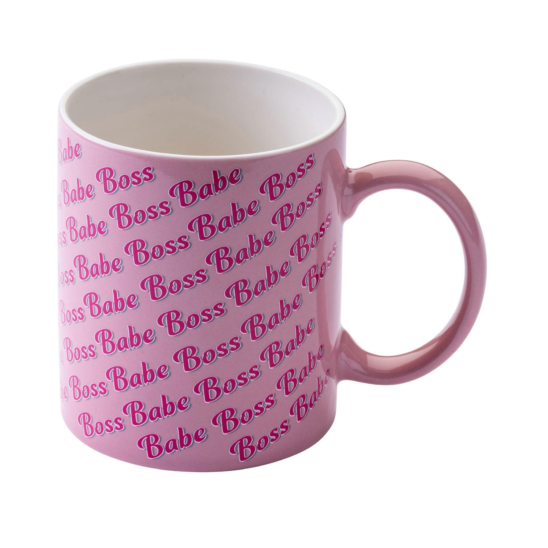 Paris Hilton Tasse Kaffeetasse, Teetasse, Steinguttasse, Boss Babe-Motiv