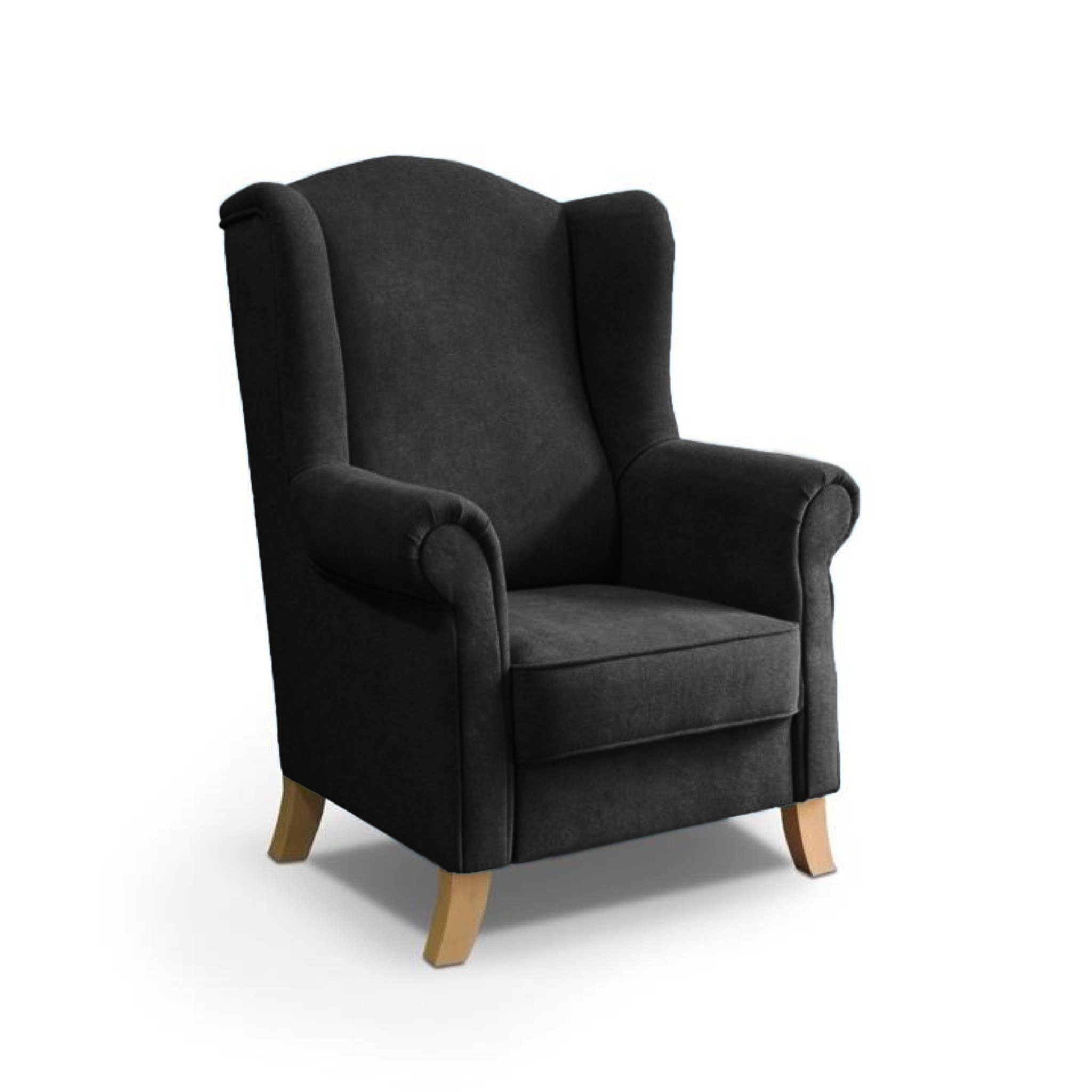 Beautysofa Ohrensessel LEONARDO Sessel Wohnzimmersessel, Fernsehsessel günstig online kaufen